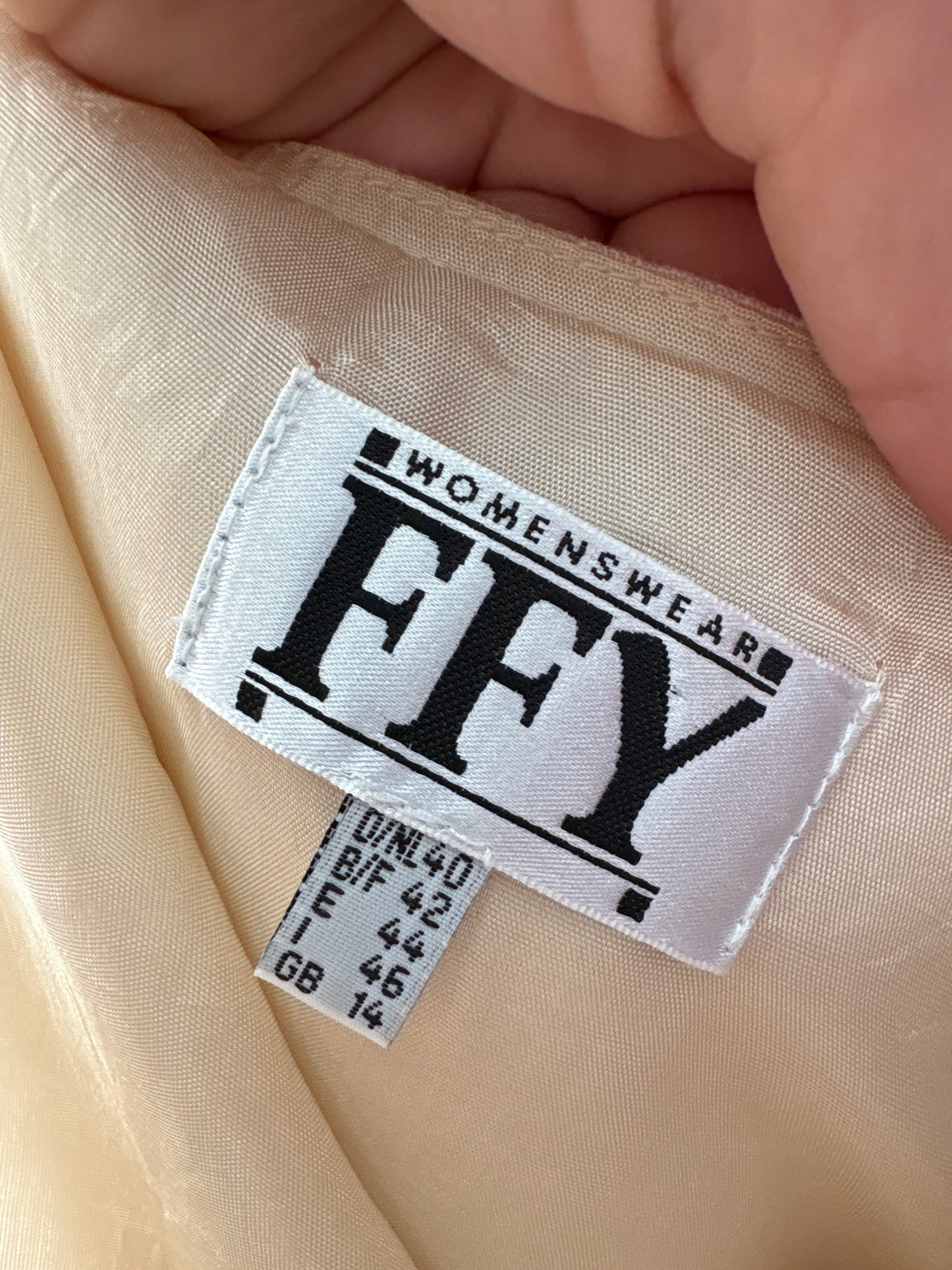 Fustă maxi light nude din in premium