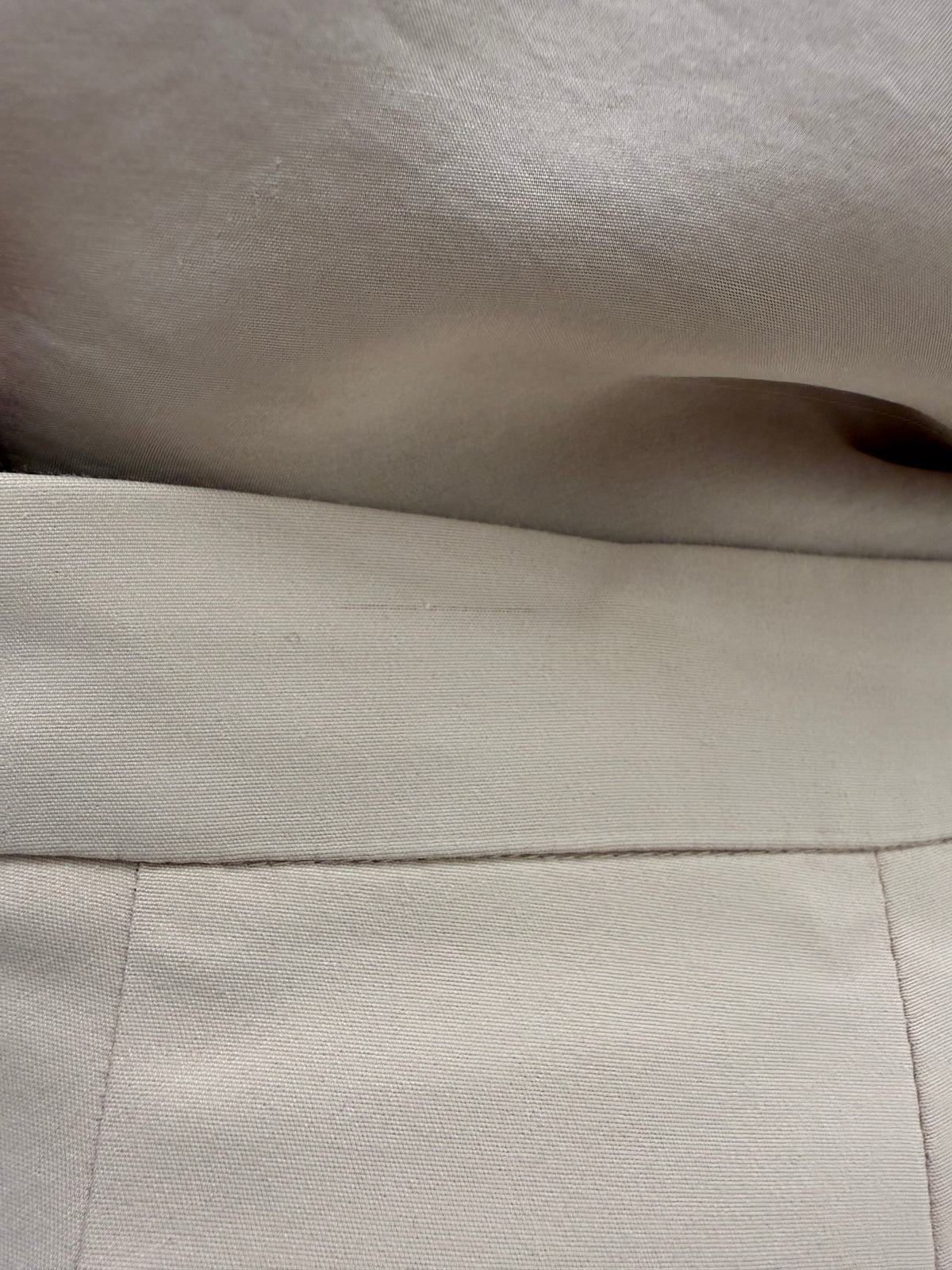 Pantaloni Max Mara chinos dusty powder pink din bumbac gros de toamnă ultra confort