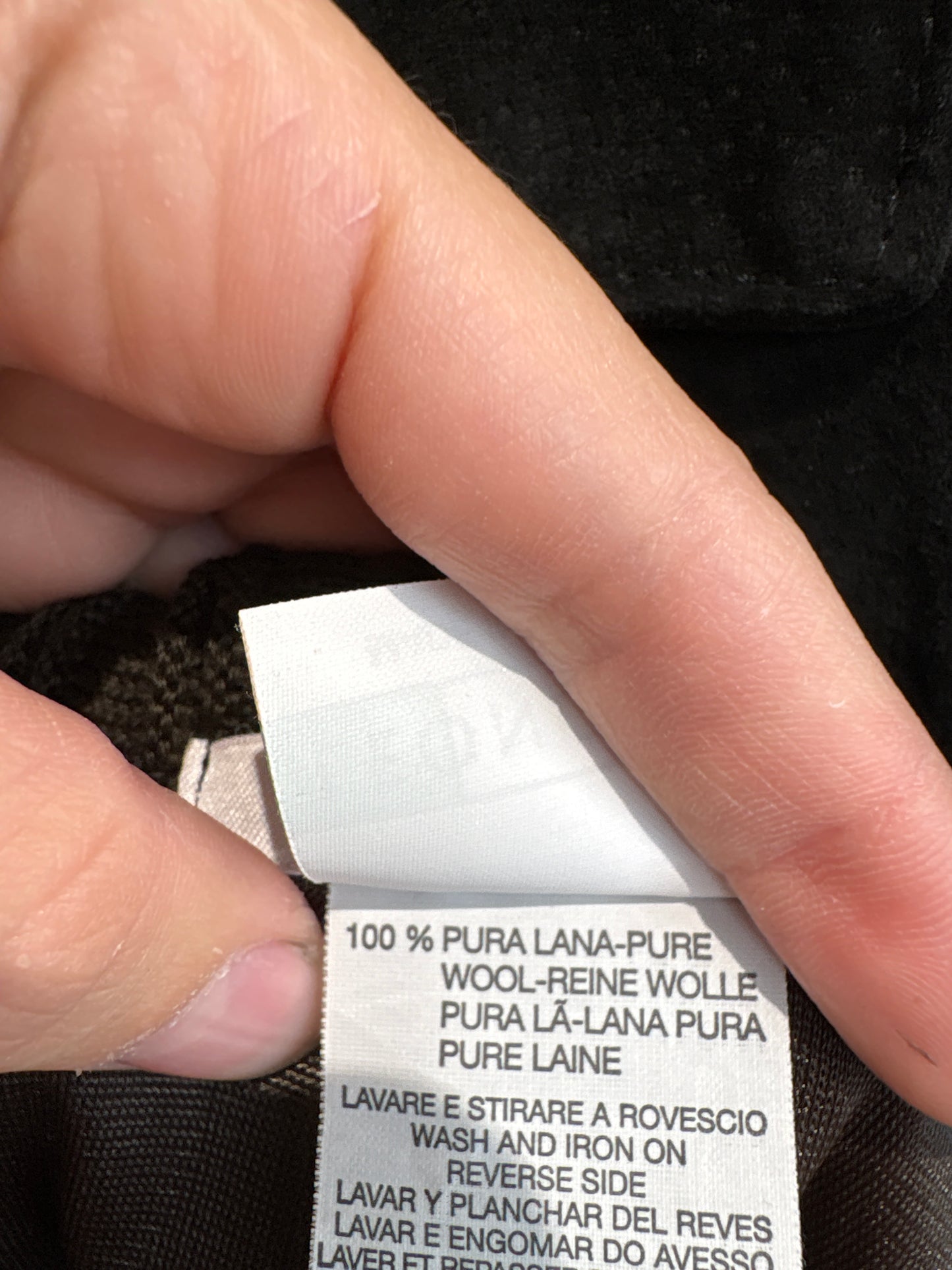 Fustă chocolate brown italiană din jerse excepțional de lana extrafina