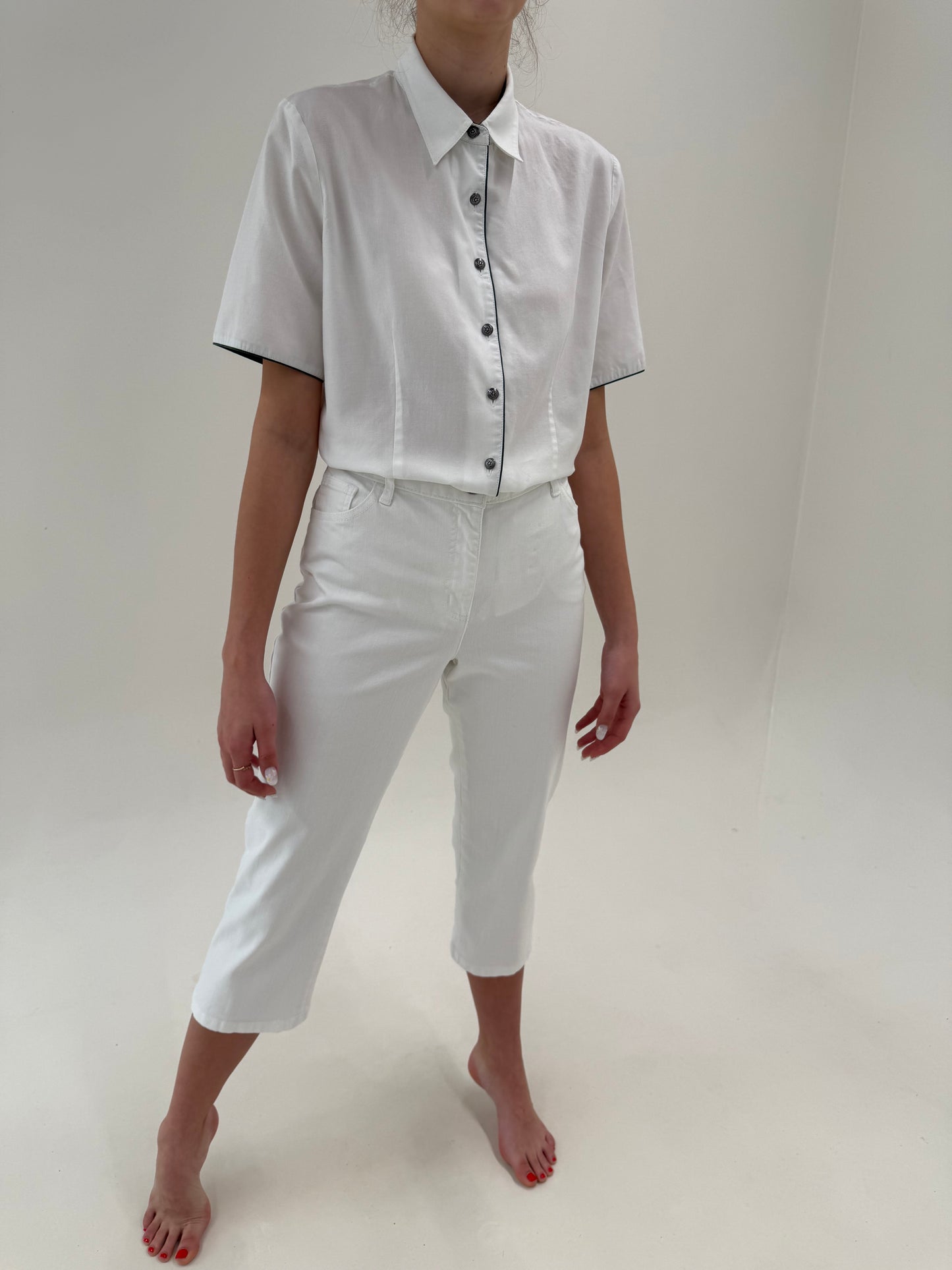 Jeans vintage petite capri modelatori