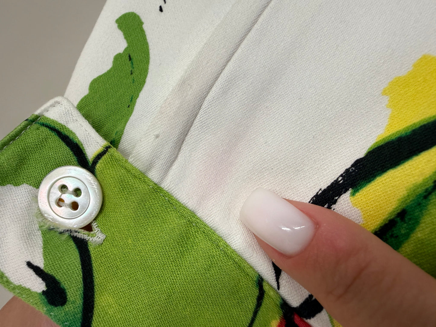 Fustă Max Mara creion cu talie ultra înaltă și print în culori tari