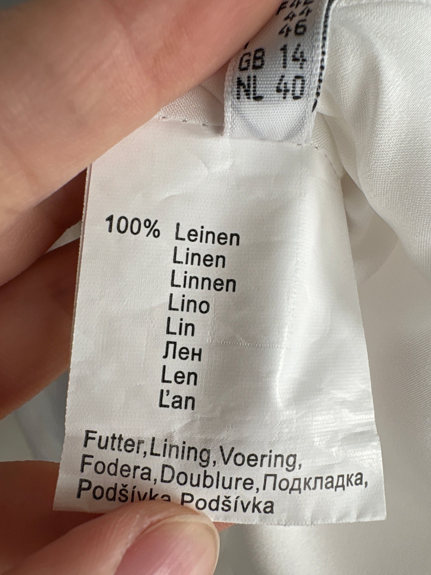 Rochie din in în premium croi clasic ușor cambrat