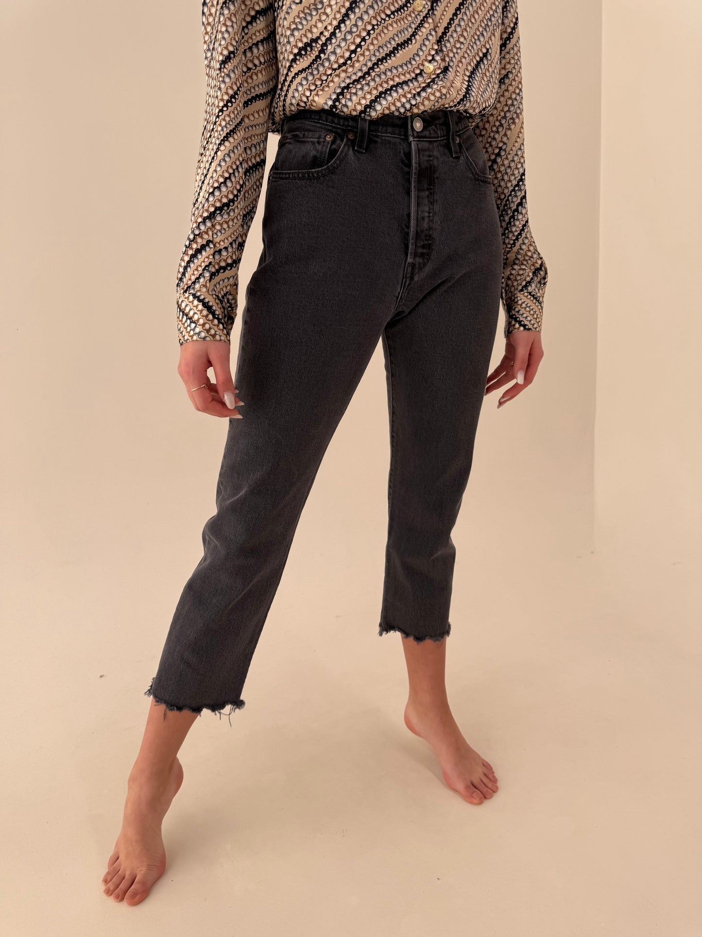 Jeans petite Levi’s 501 modelator in croi actual