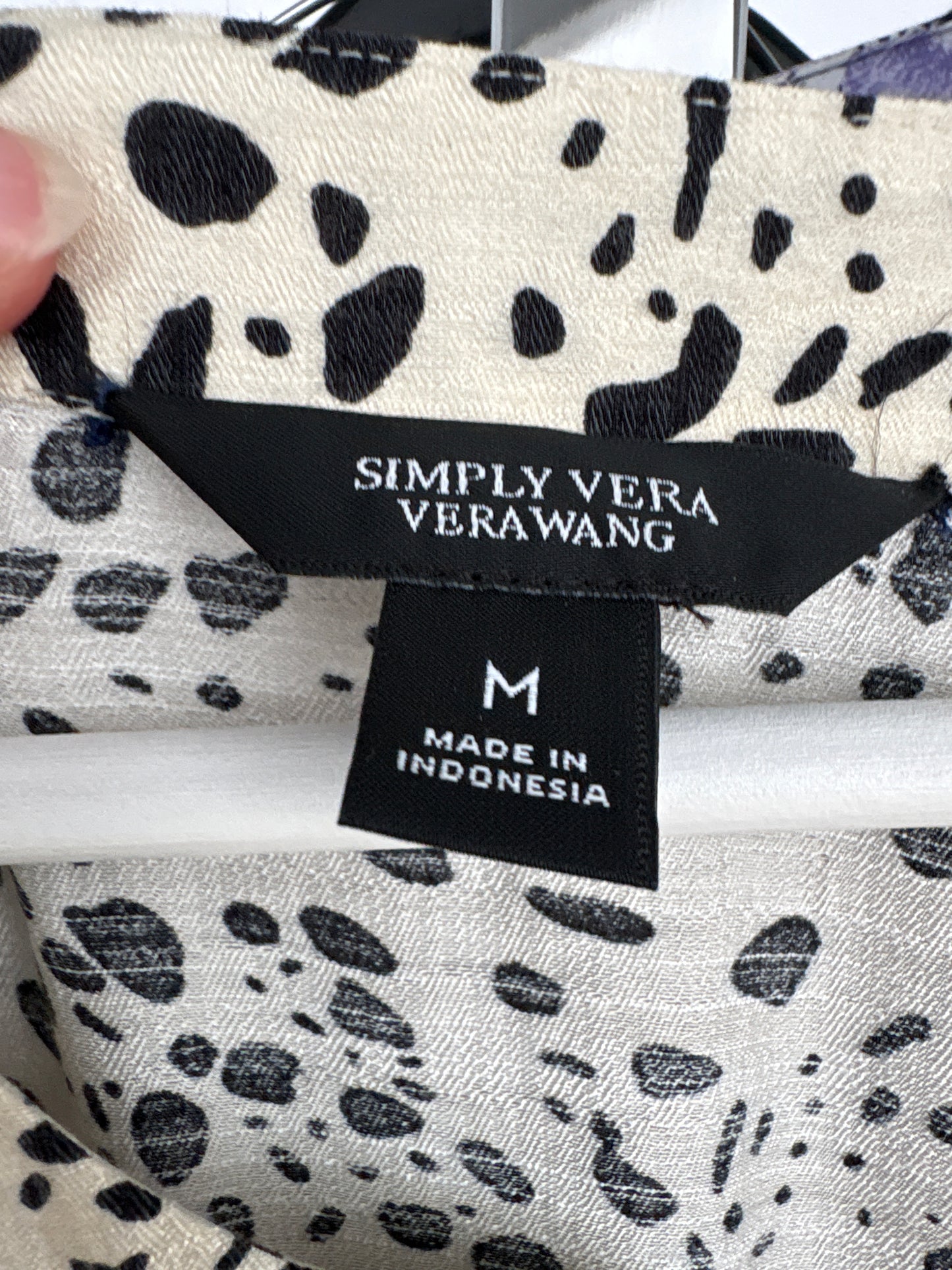 Rochie luxury Vera Wang din panzica cu animal print stricat reglabilă la spate