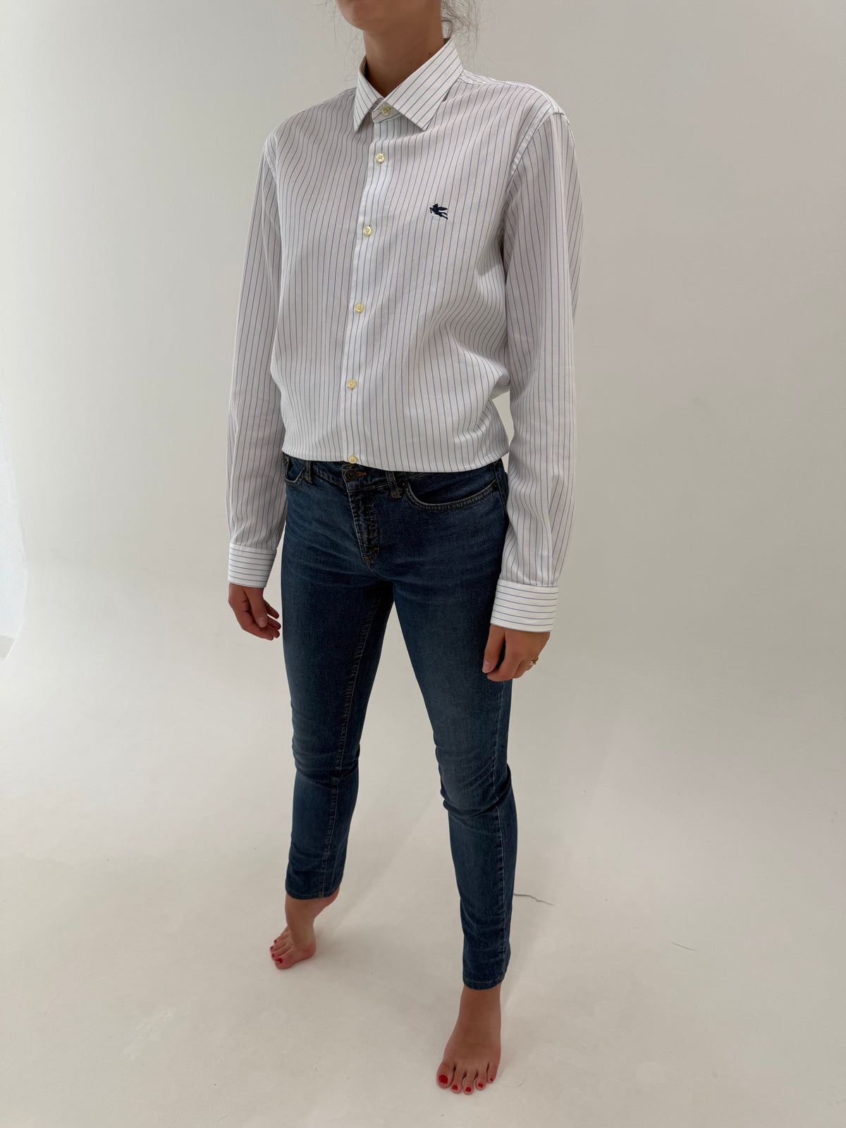 Jeans Dolce&Gabbana vintage tall clasic wash straight leg ultra confort