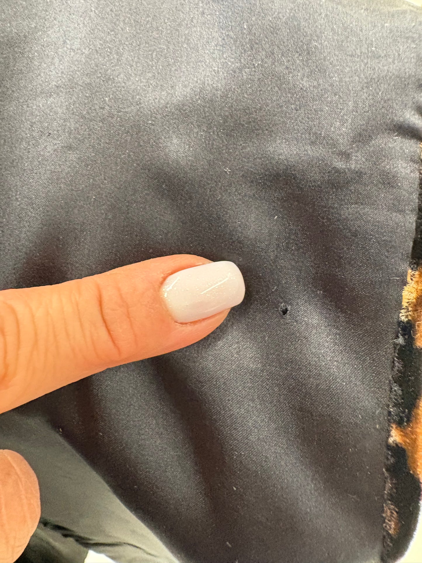 Eșarfă din catifea animal print de mătase naturală