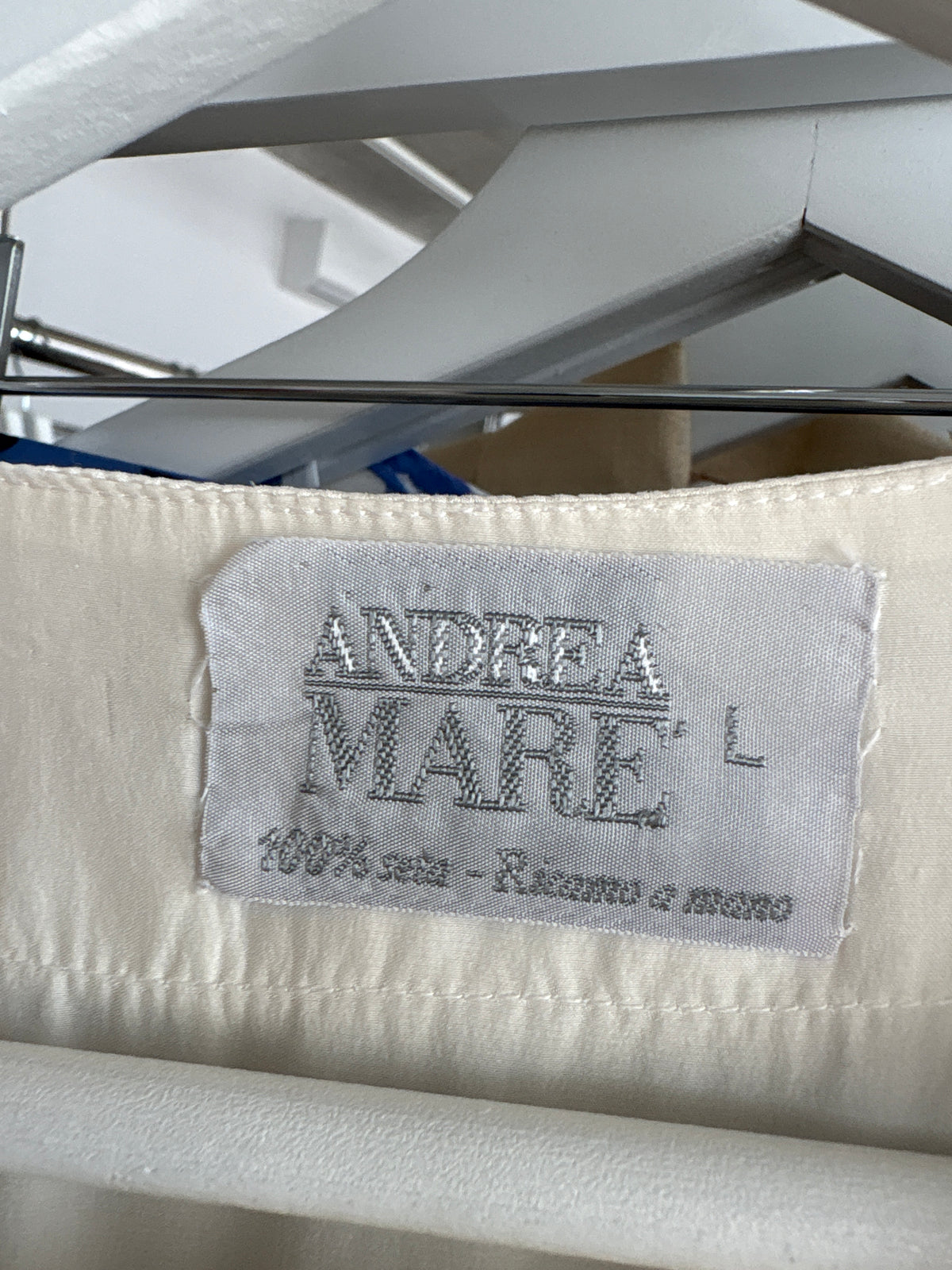 Rochie italiana butter white bijuterie din mătase naturală brodată manual