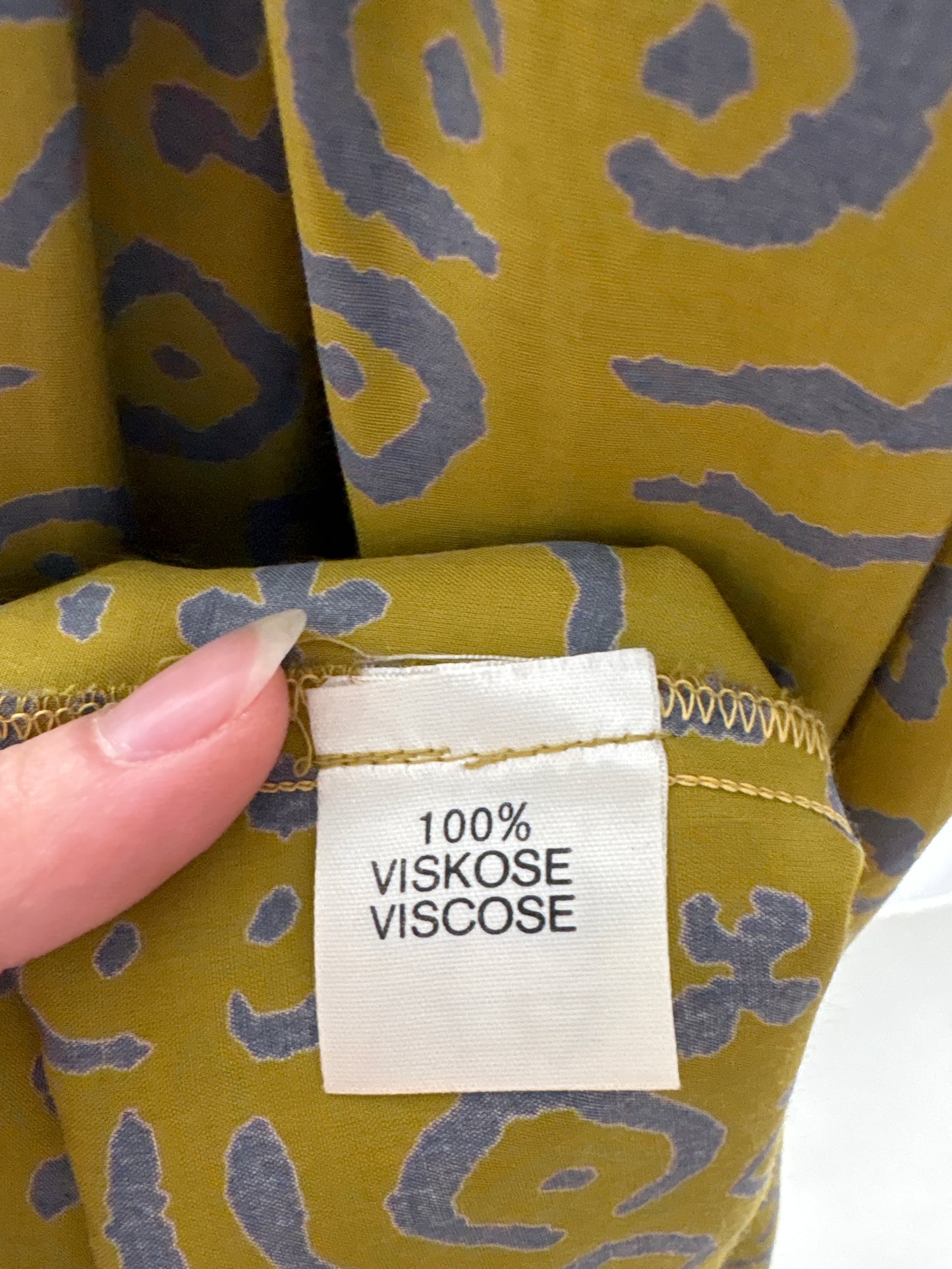 Fustă vintage maxi super vaporoasă olive green cu talie ultra marcată