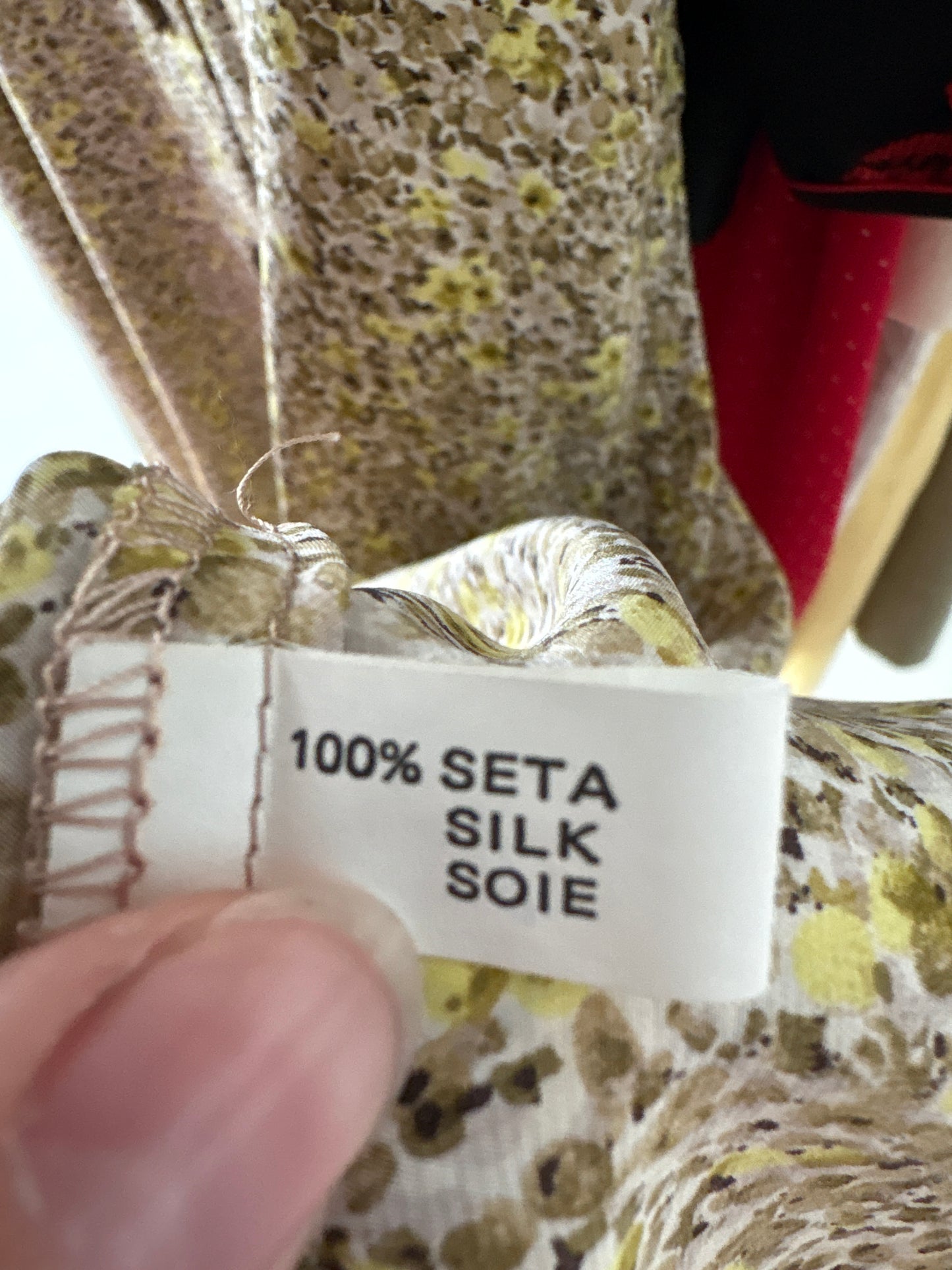 Rochie vintage cambrata din mătase naturală în nuanțe pudrate