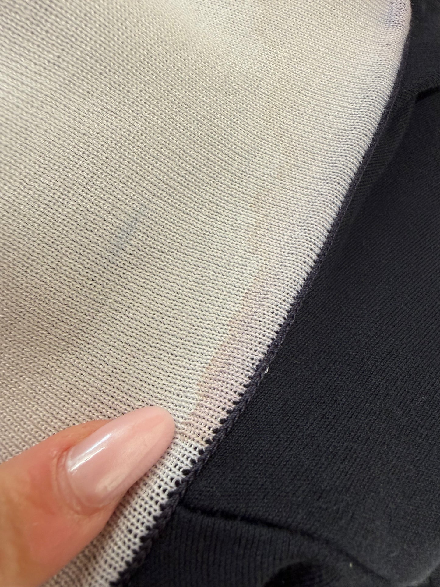 Top polo Valentino cu broderie din bumbac excepțional