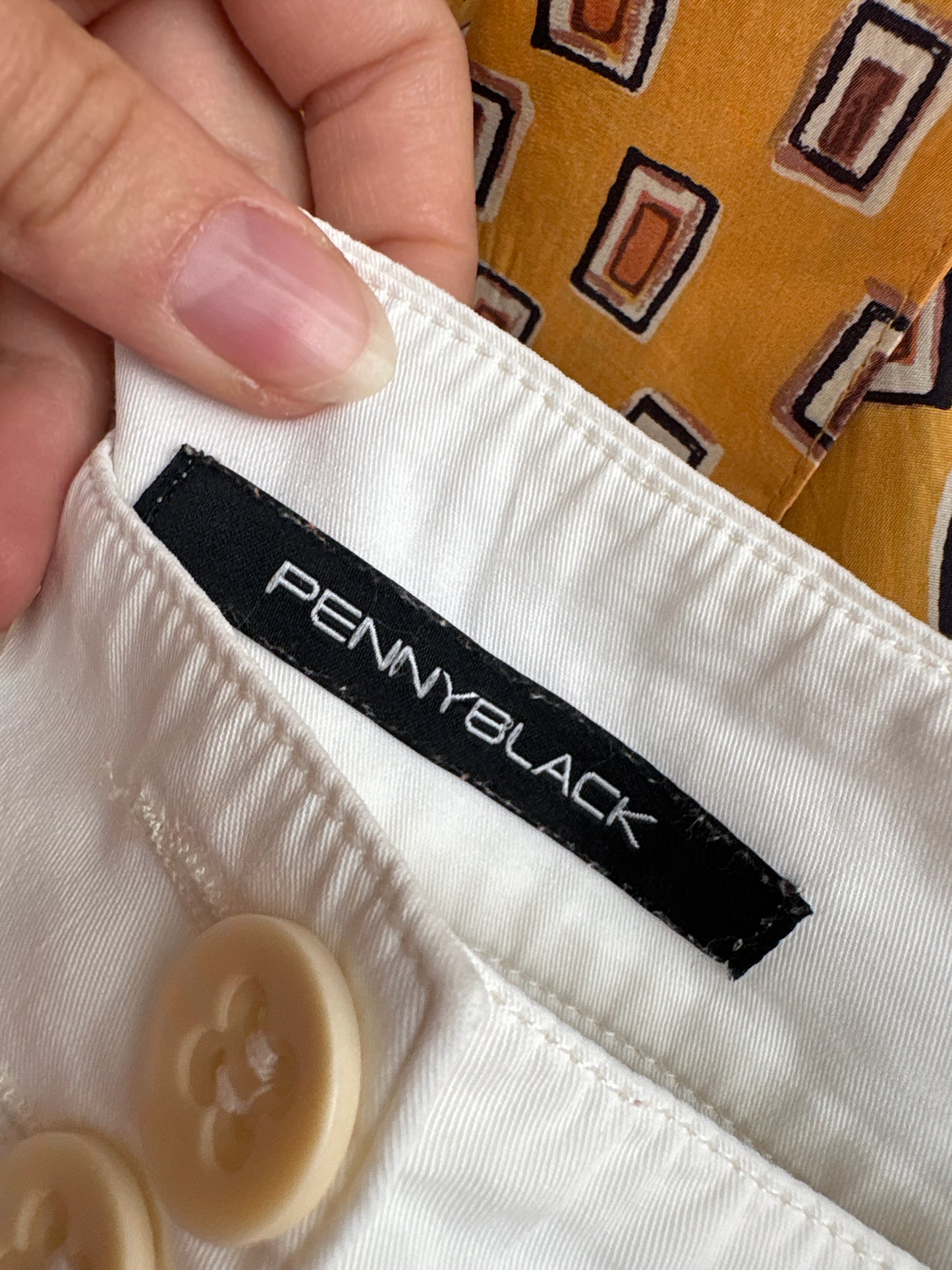 Pantaloni evazați gama Max Mara din poplin ultra confort de bumbac