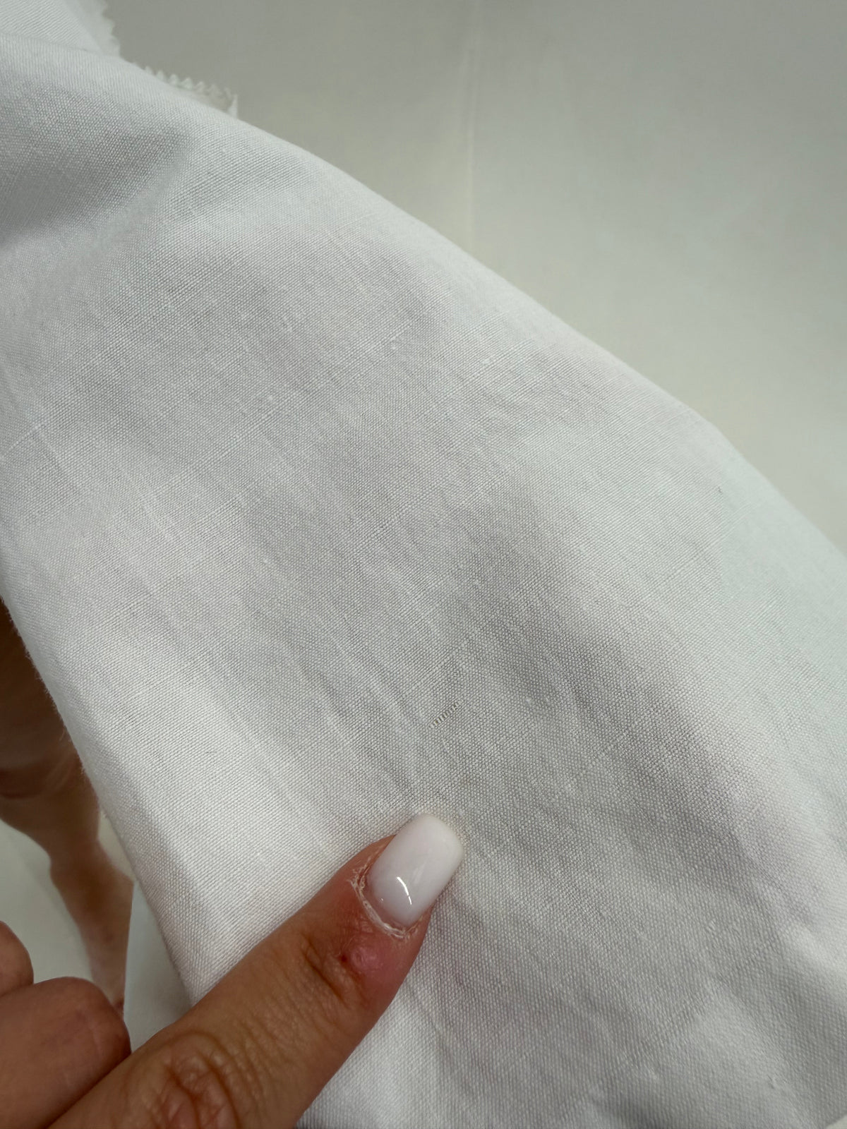 Top old vintage din țesătură excepțională de in cu broderie manuală