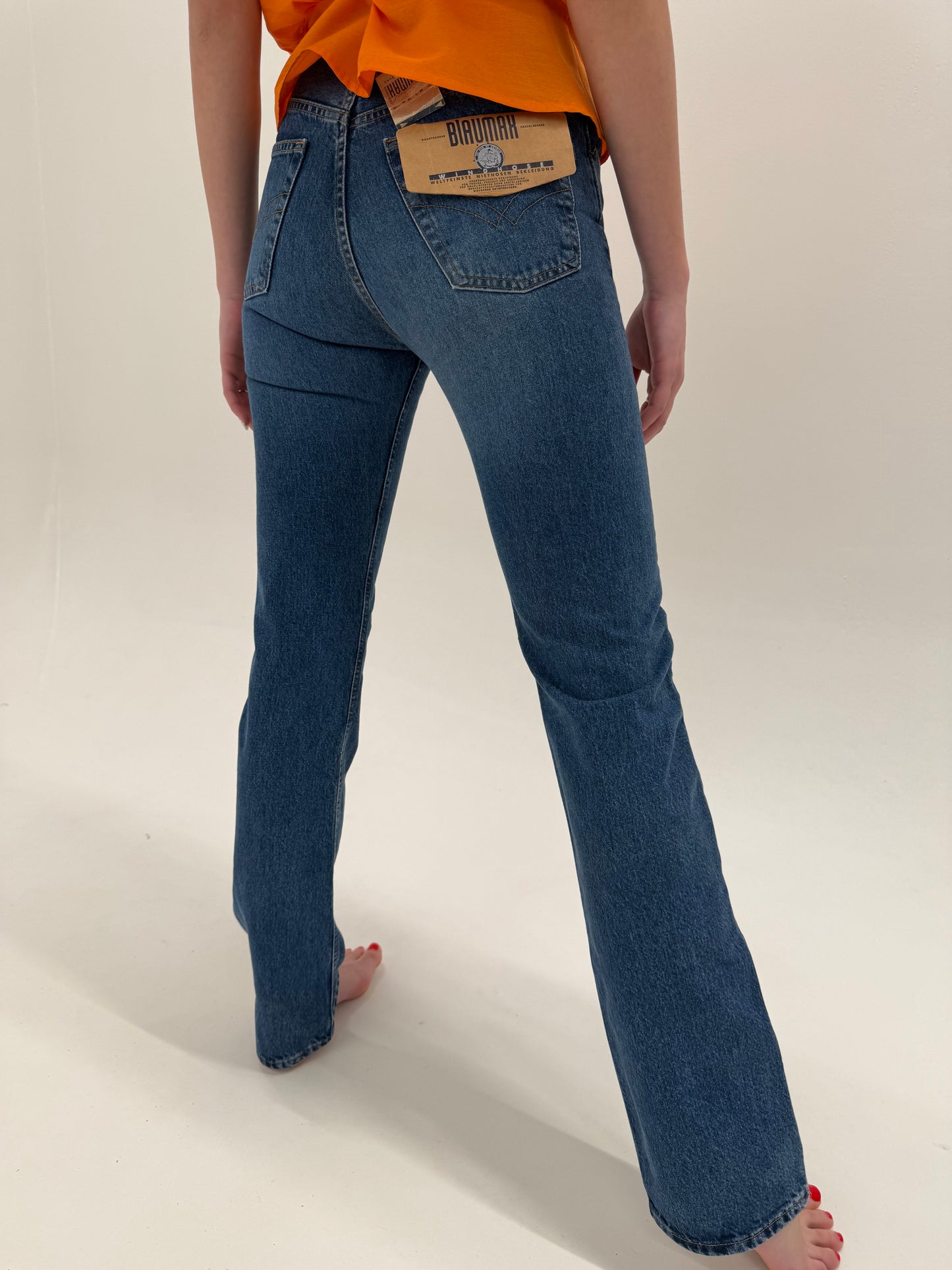 Jeans vintage noi tall straight leg  classic wash