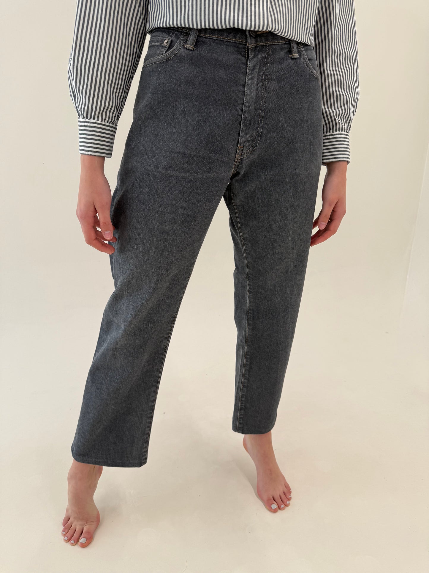 Jeans Levi’s bootcut 504 foarte ușor modelatori