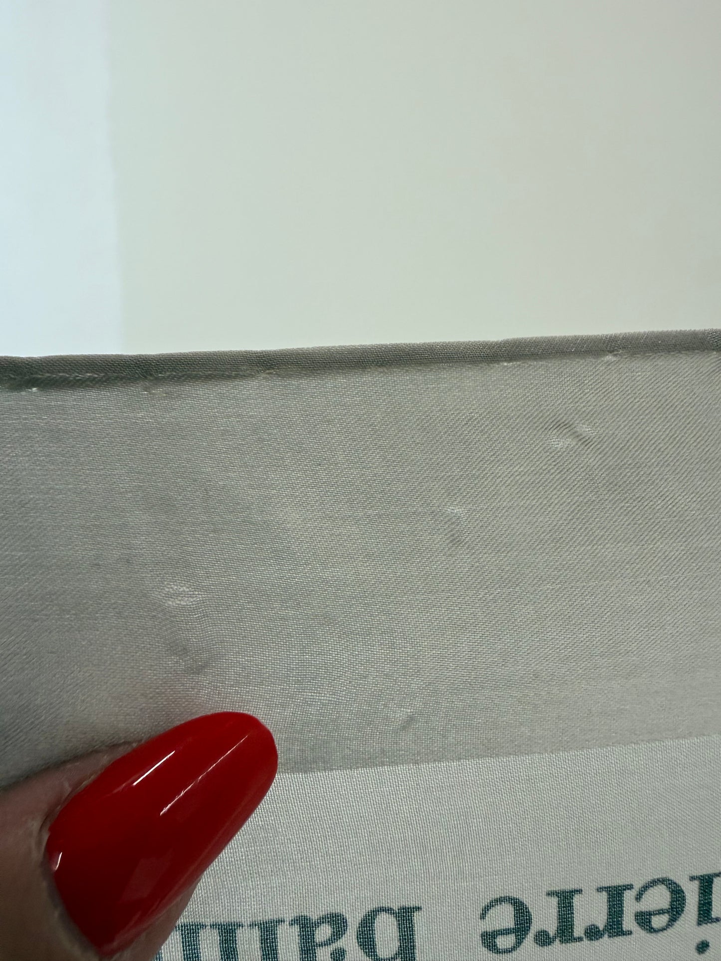 Eșarfă vintage luxury Balmain silver gray din mătase naturală