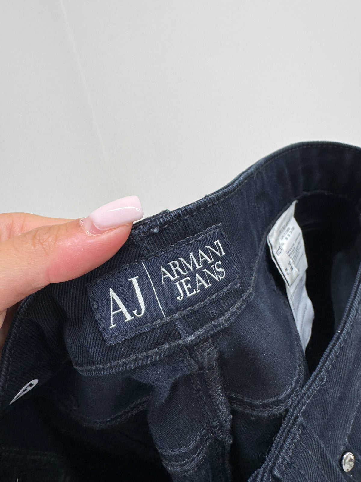 Pantaloni Armani naby blue ultra confort usor modelatori petite