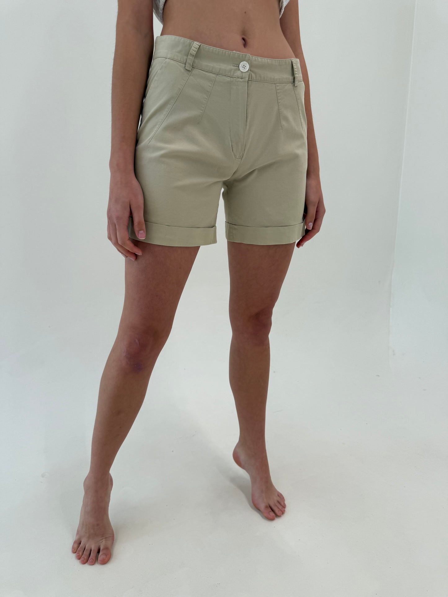 Pantaloni scurti camel de brand premium italian ultra confort