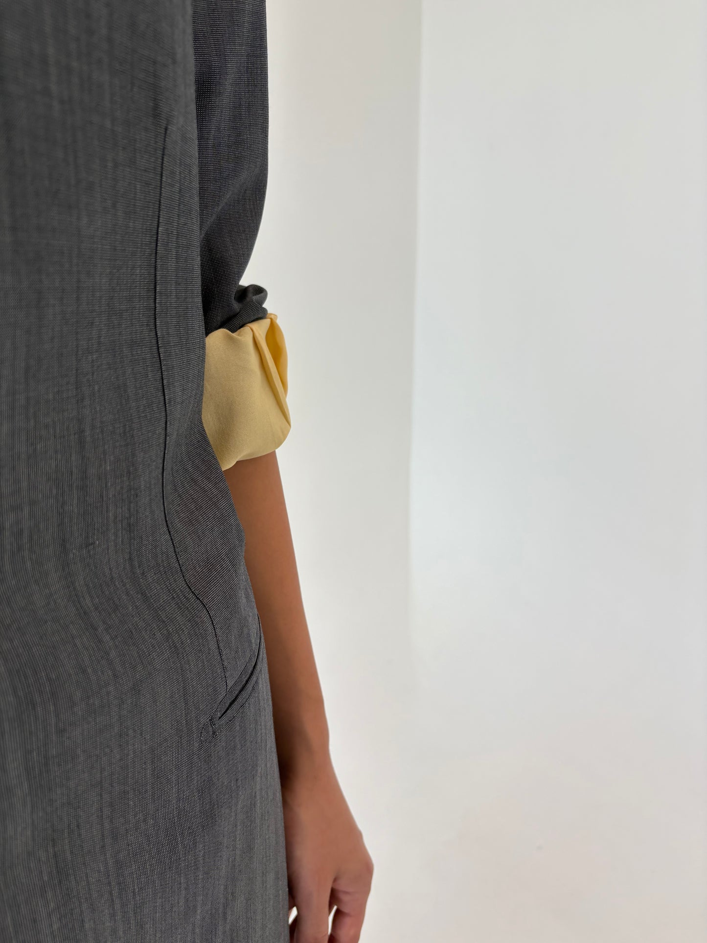 Sacou ultra luxury Loro Piana din lana extrafina tasmaniana super 120’s