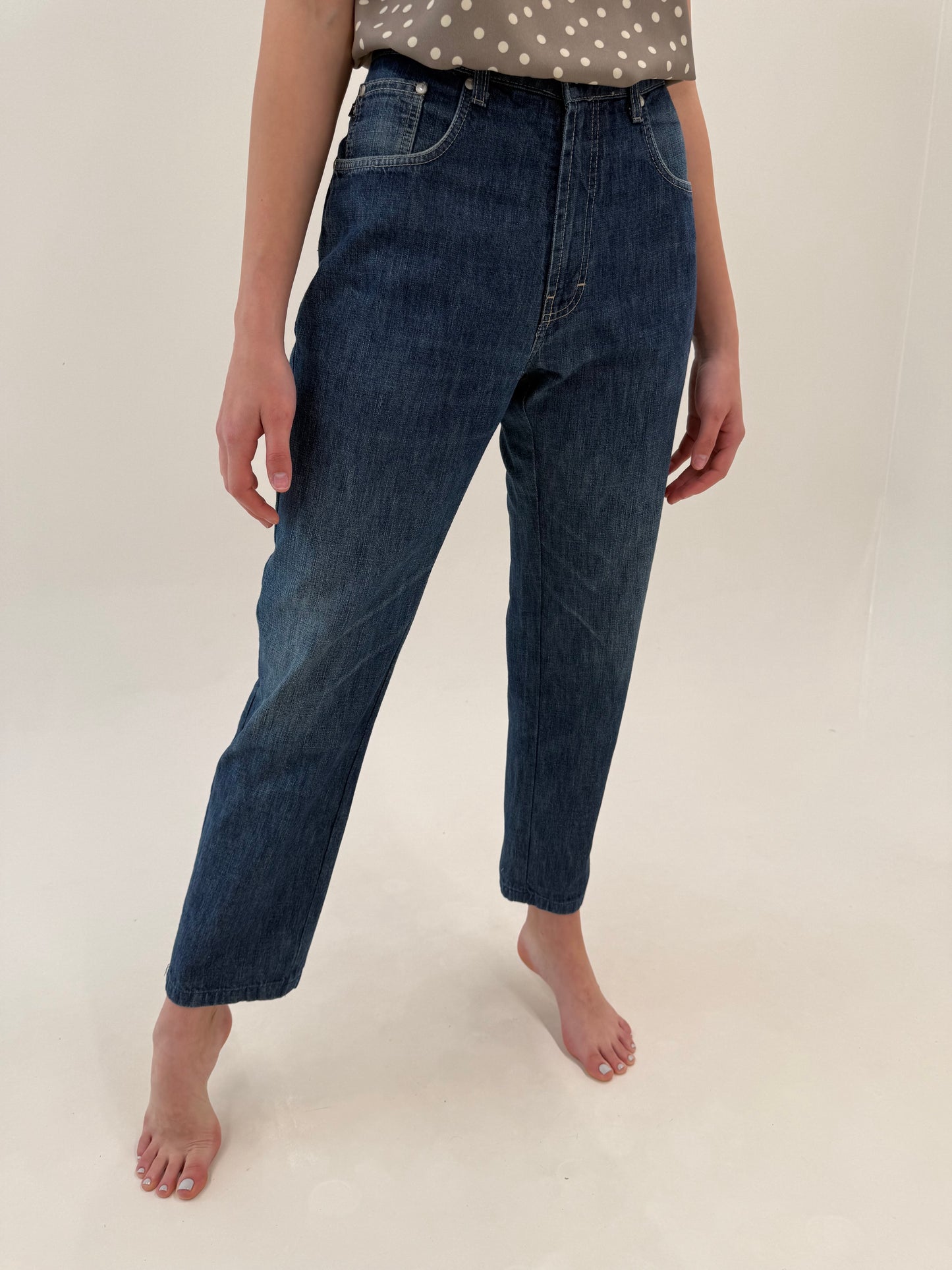 Jeans luxury Trussardi clasic wash and fit