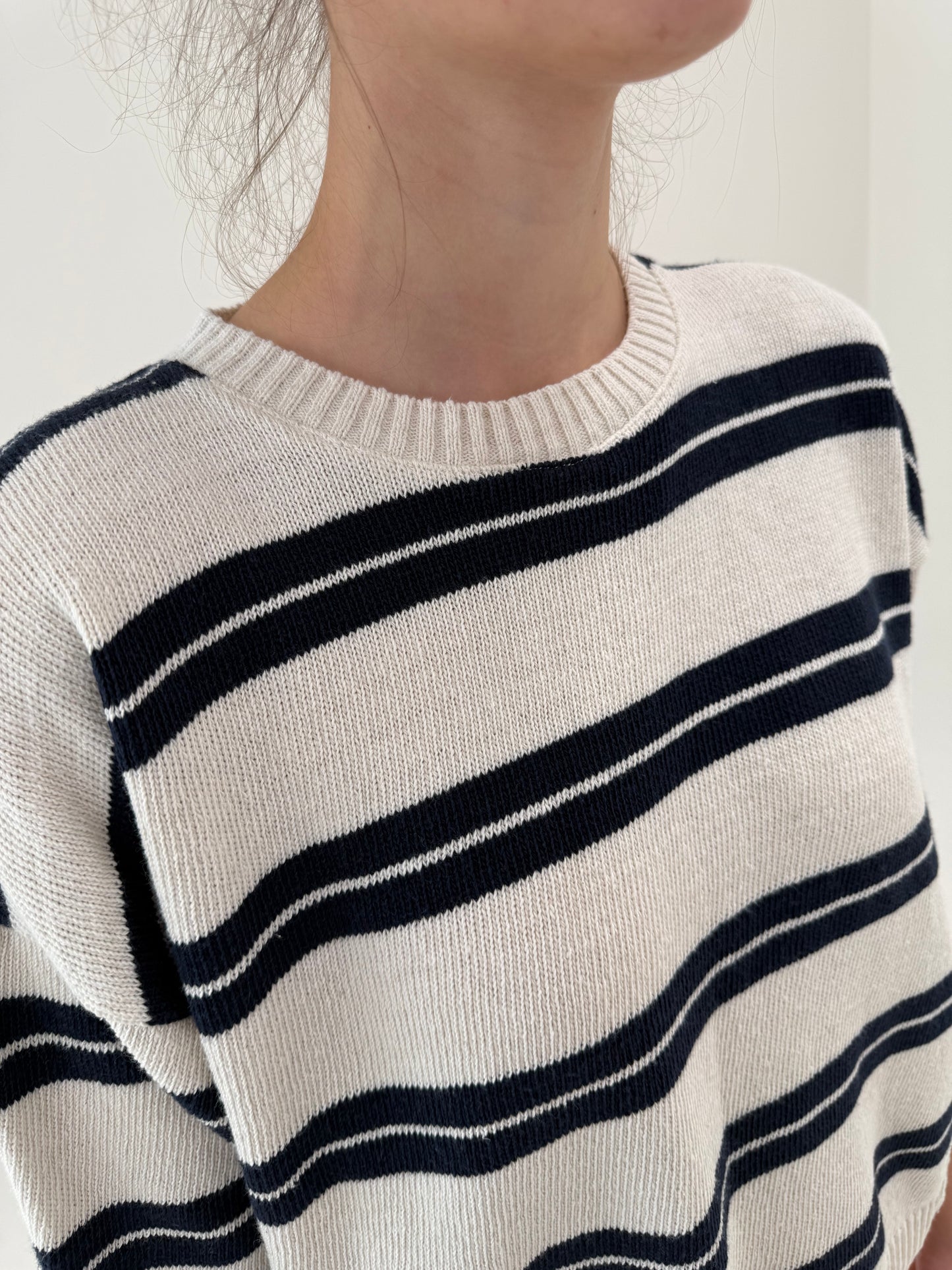 Soft knit in dungi din bumbac premium de gramaj mare în croi oversized