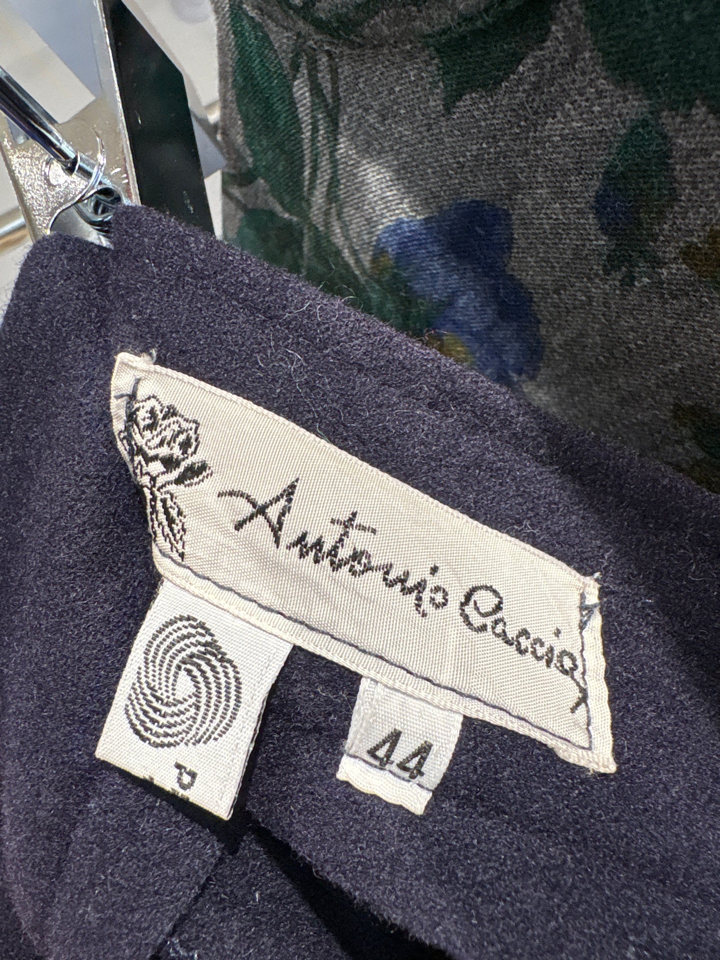 Fustă italiană mermaid midi spre maxi din lana plină pura certificată