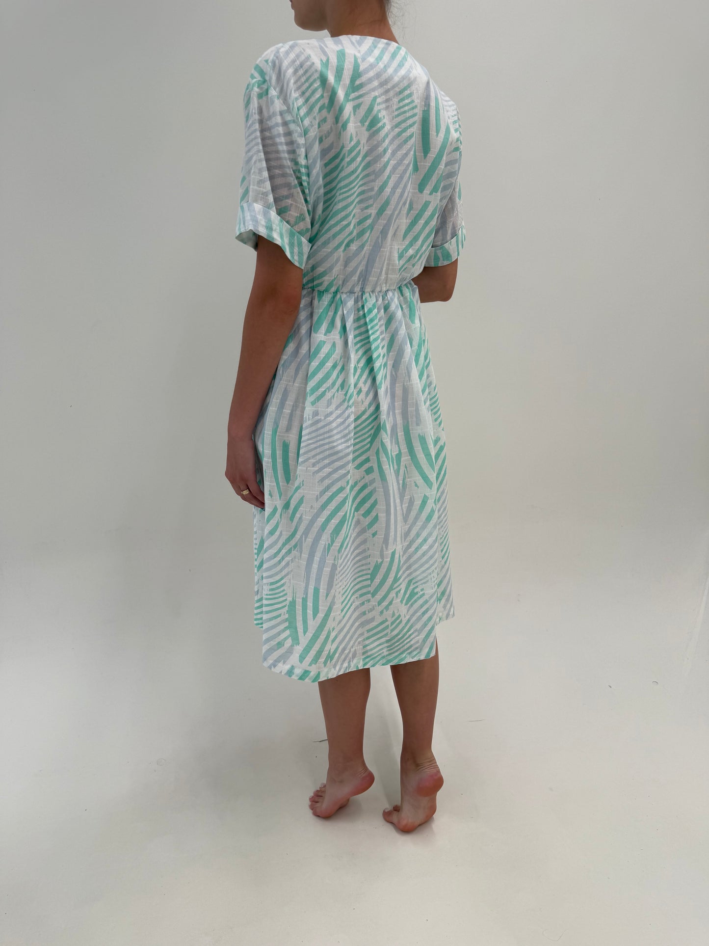 Rochie vintage Givenchy din cea mai fină panzica de bumbac