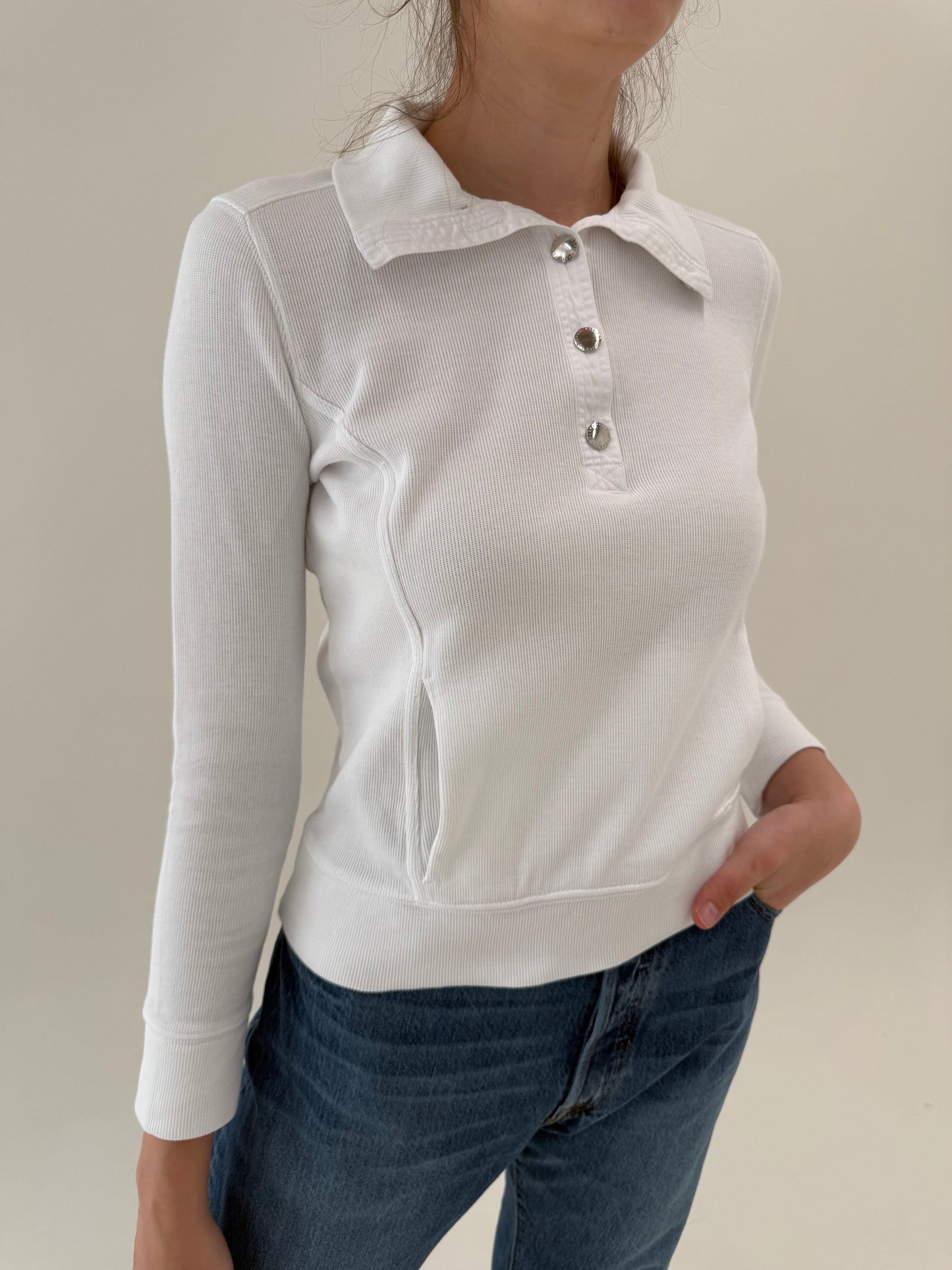Bluză cu influențe casual Ralph Lauren din jerse excepțional de bumbac