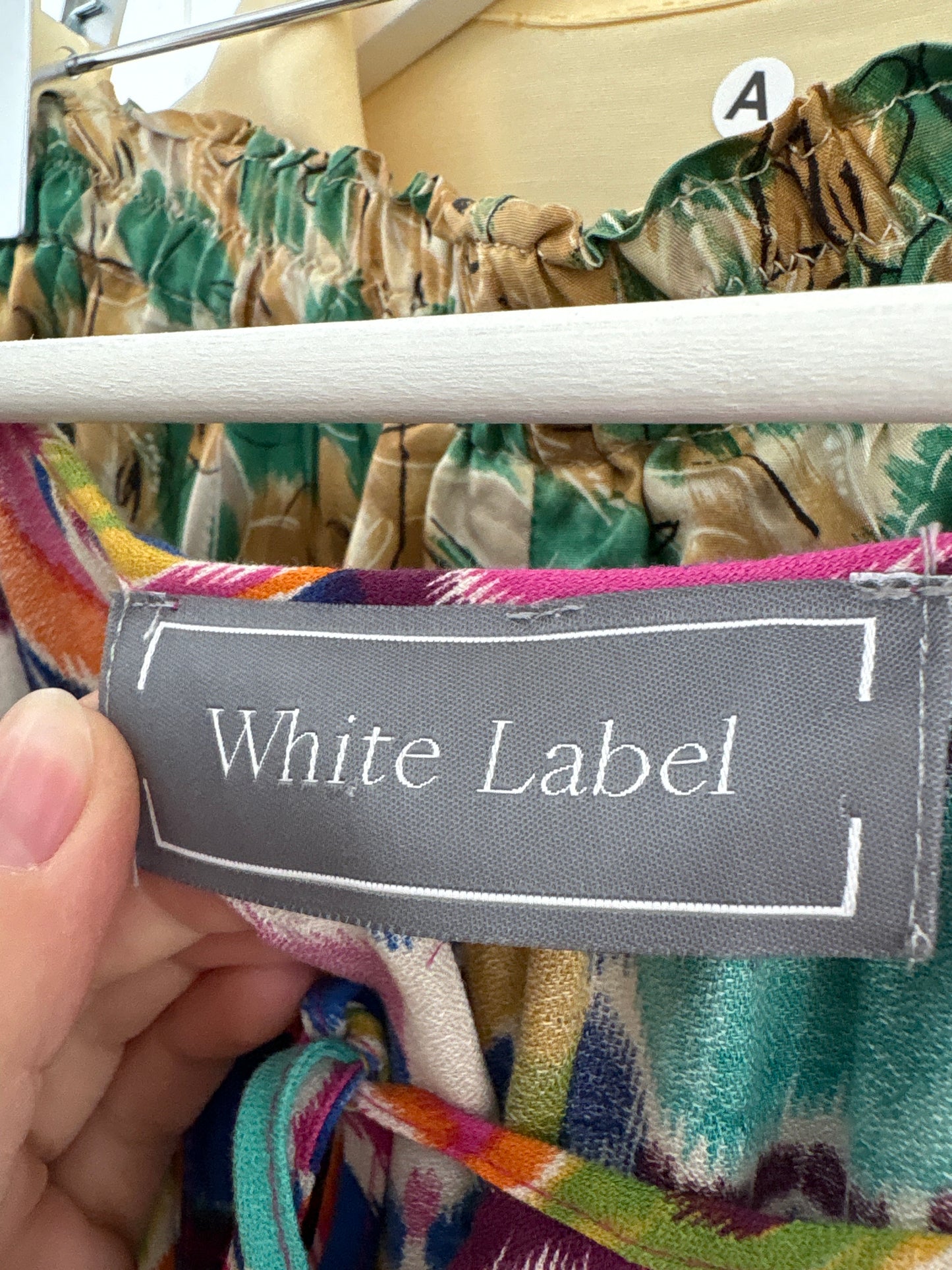 Rochie super colorată în croi lejer din panzica