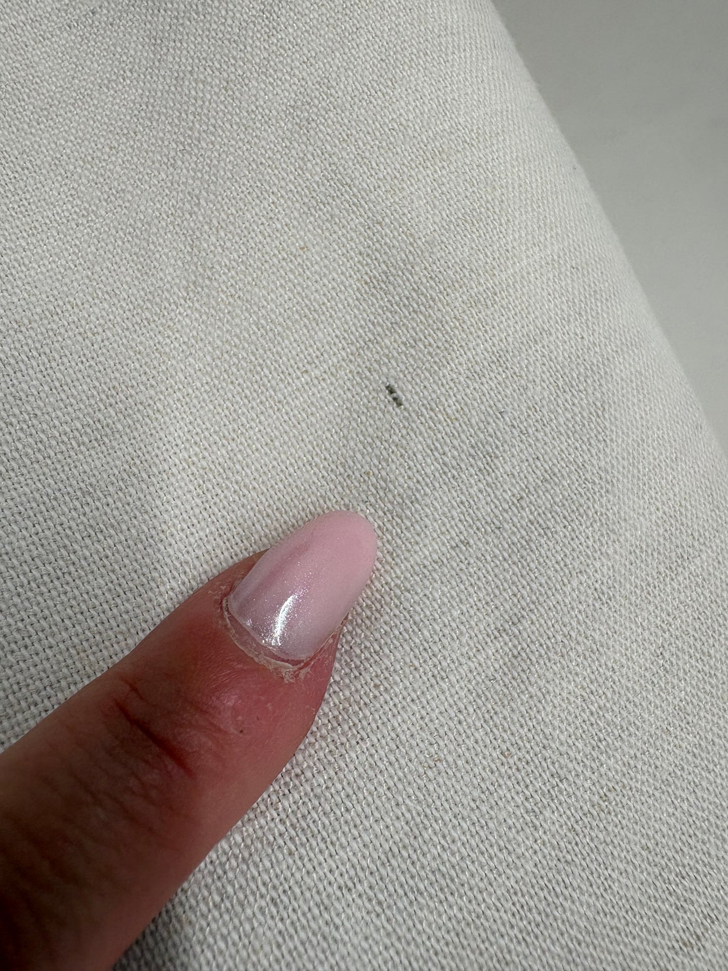 Pantaloni vintage tall din pânză grea de in și bumbac cu talie ultra înaltă