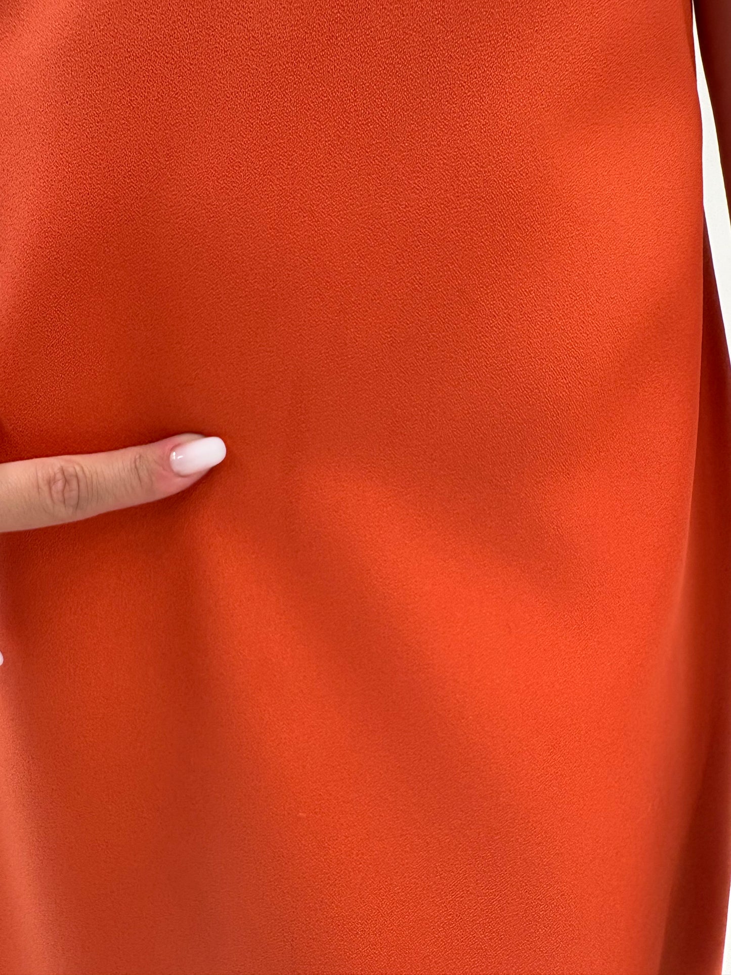 Rochie Old vintage anii 60 de colecție din creppe gros ușor lucios și aplicații manuale