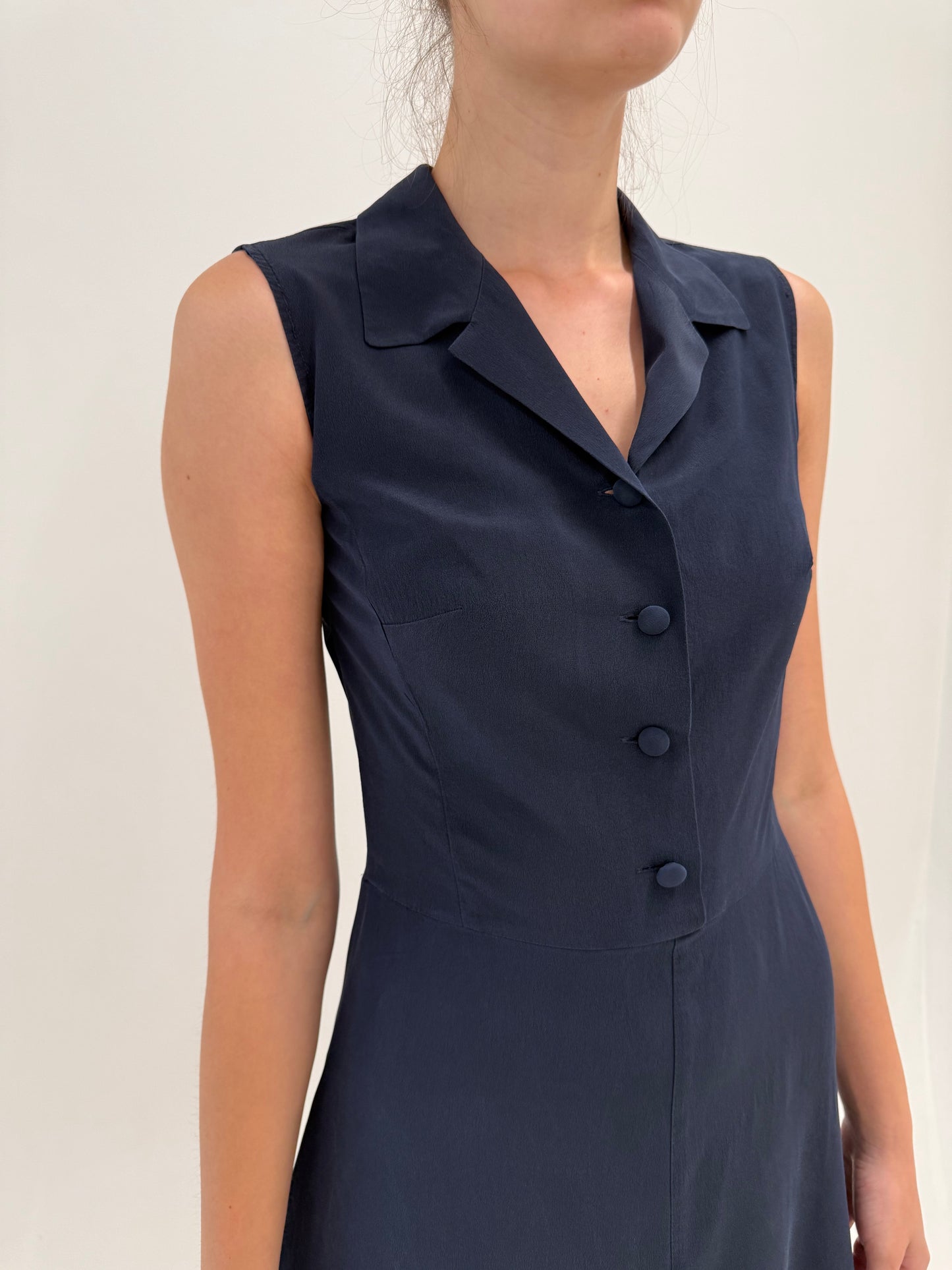 Rochie maxi Marella by Max Mara din mătase naturală în croi atemporal