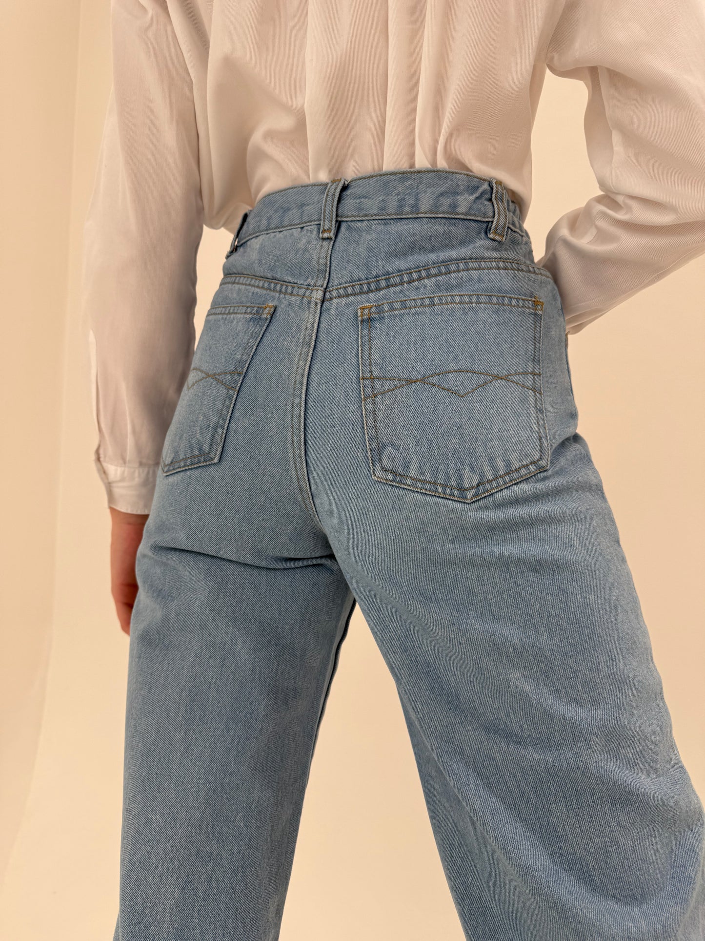 Jeans vintage tall light wash straight leg