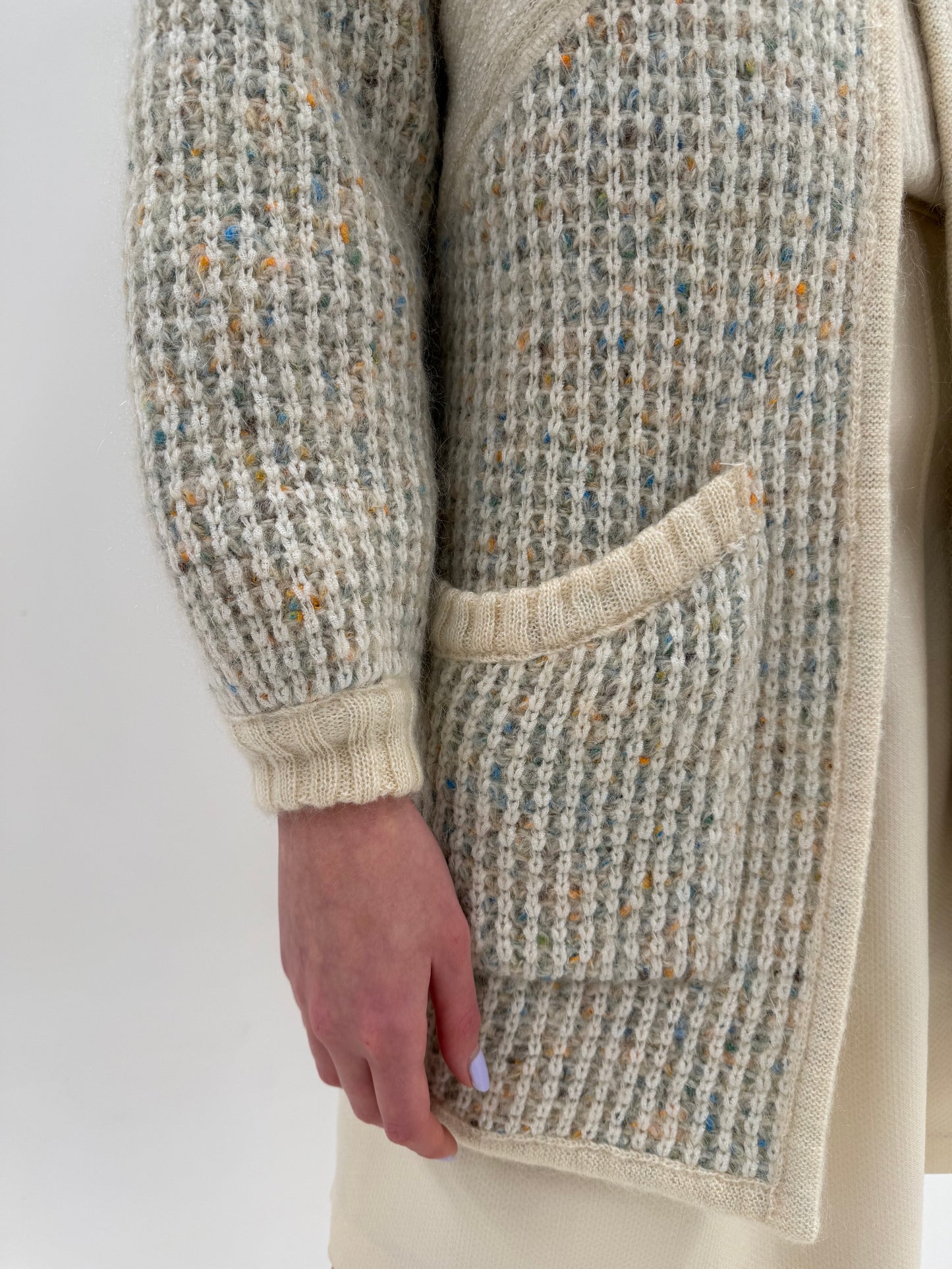 Palton Prada vintage de colecție anii 90-early 2000 din lana și alpaka