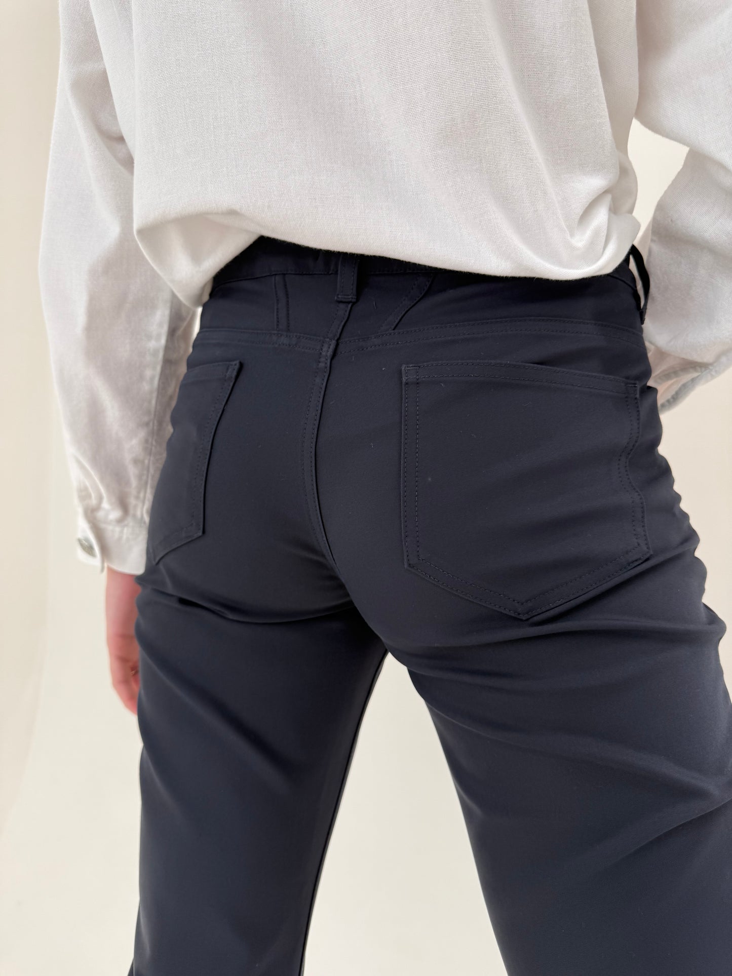 Pantaloni de brand premium Closed ultra confort Navy blue petite