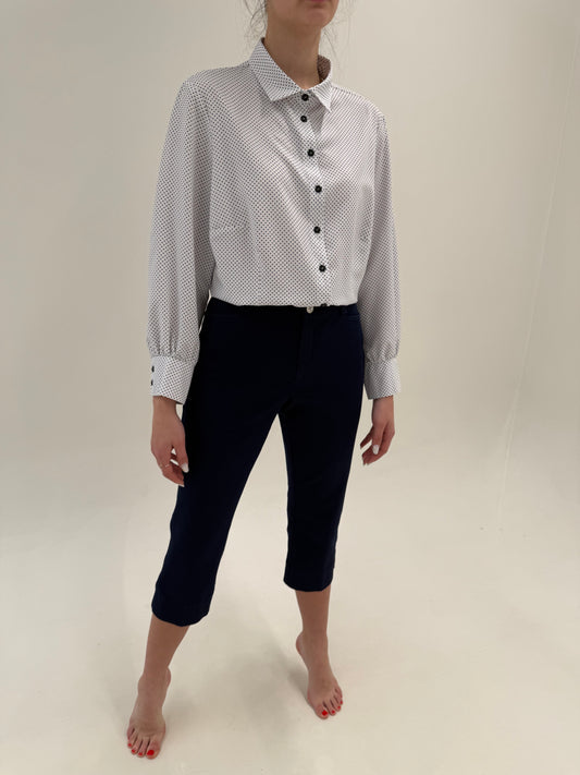 Jeans Ralph Lauren capri petite ultra modelatori Navy blue