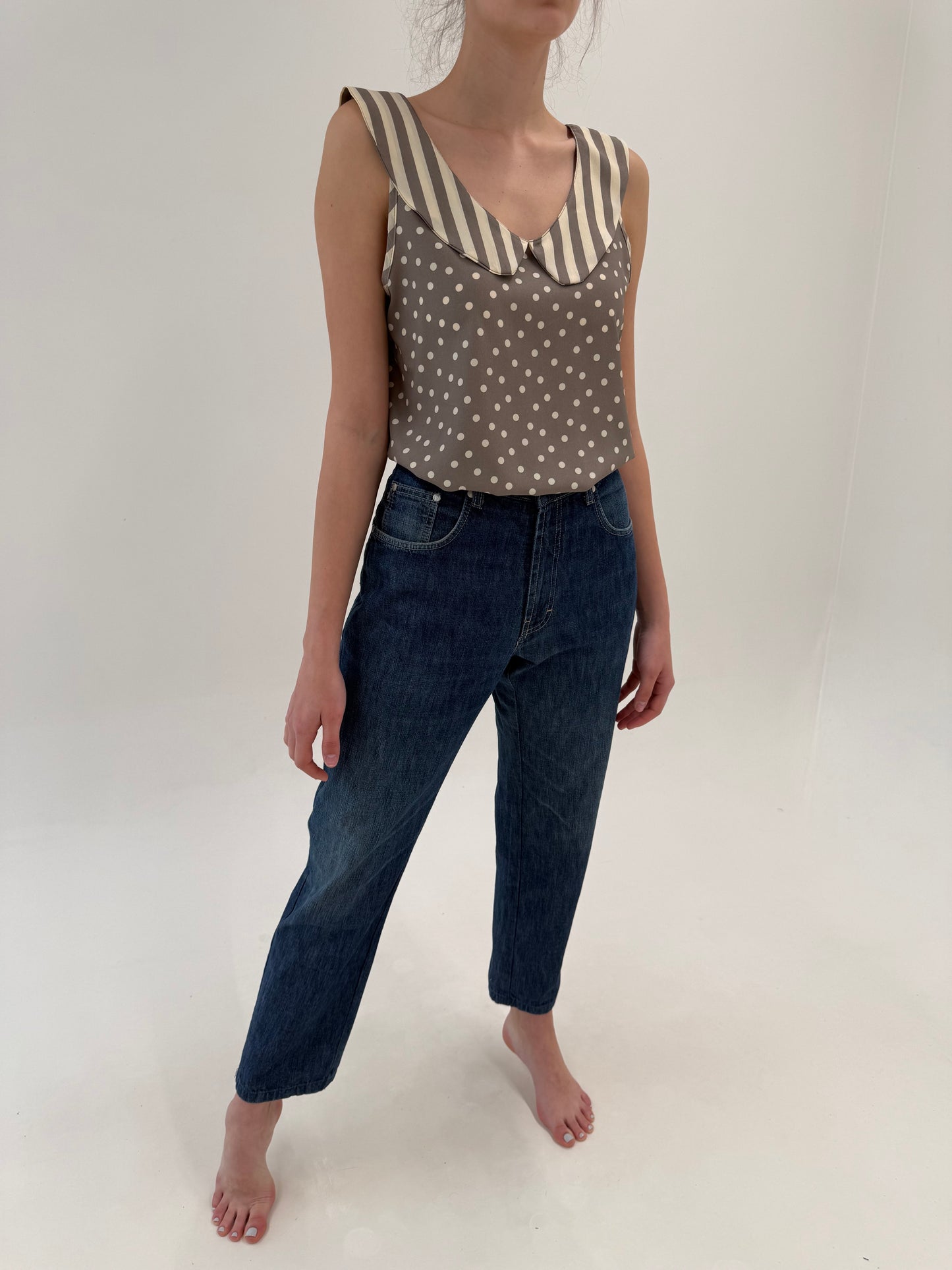Jeans luxury Trussardi clasic wash and fit