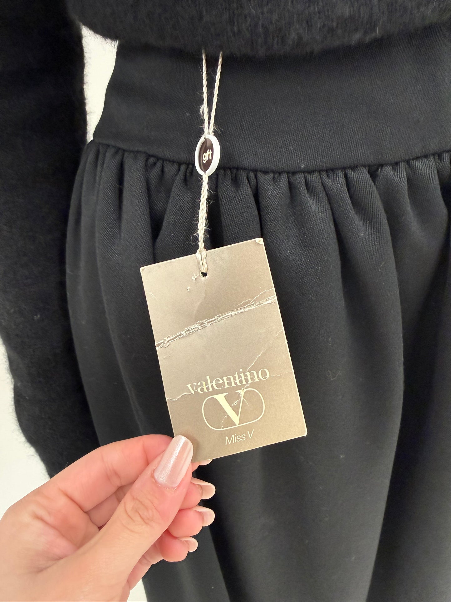 Fustă Valentino vintage noua new old stock super amplă cu buzunare