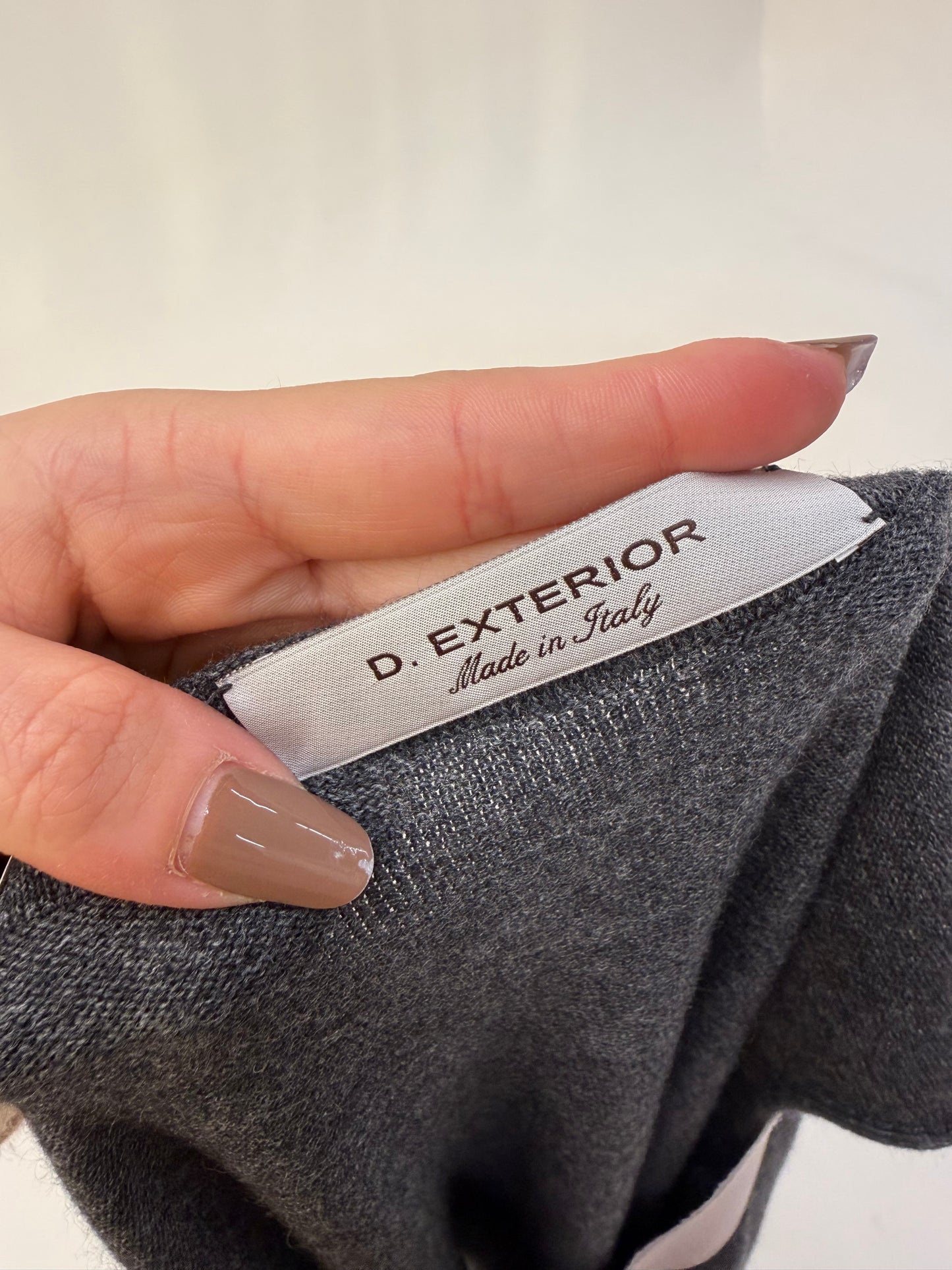 Set de brand luxury italian din cașmir cu lana merino și inserții de mătase naturală