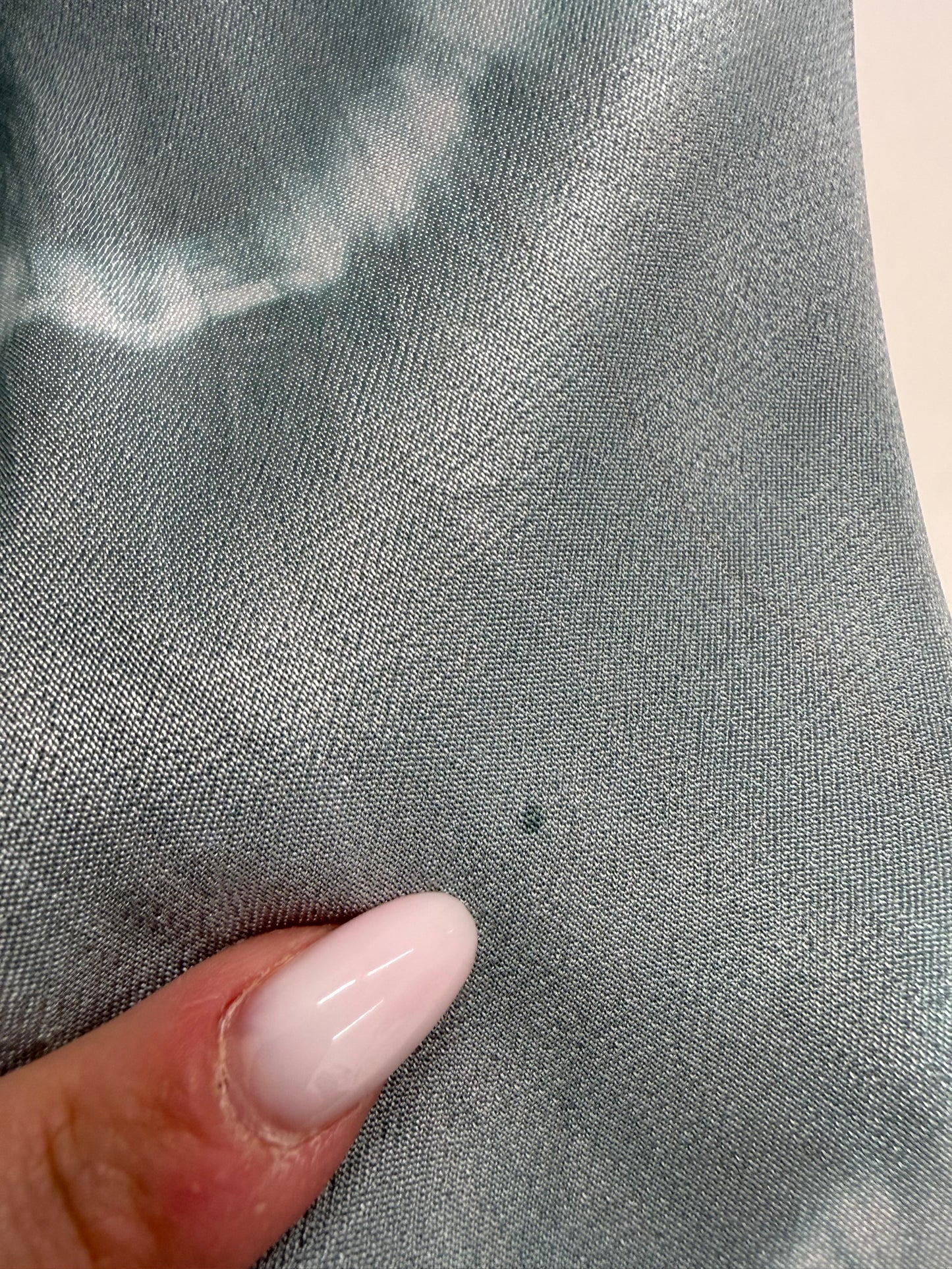 Pantaloni palazzo din mătase naturală și vascoza cu talie ultra înaltă elastică