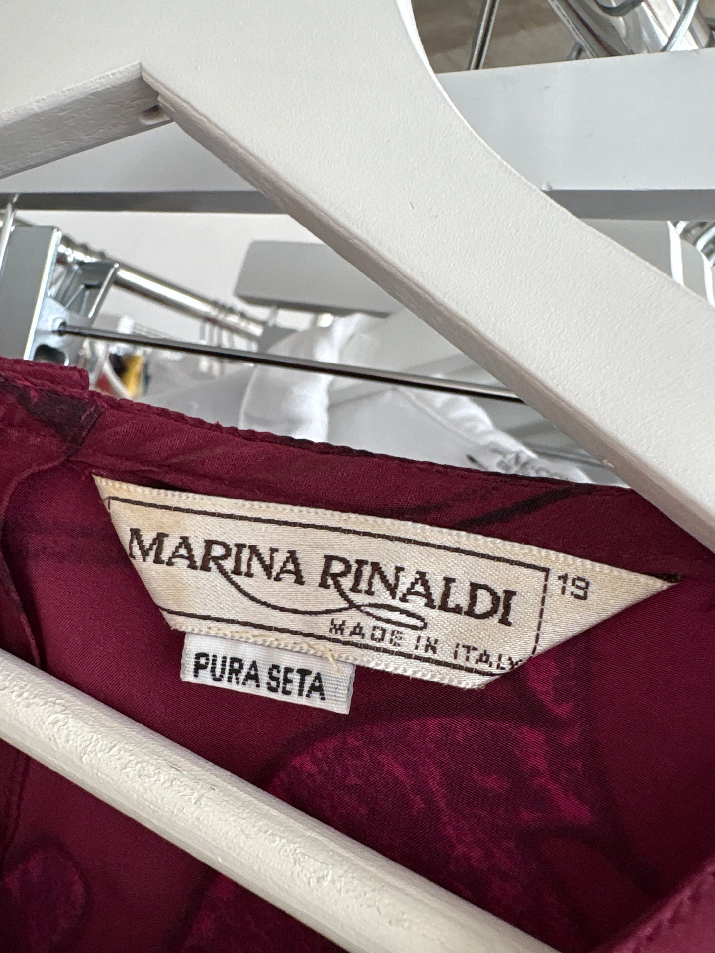 Top de brand luxury plus size Marina Rinaldi