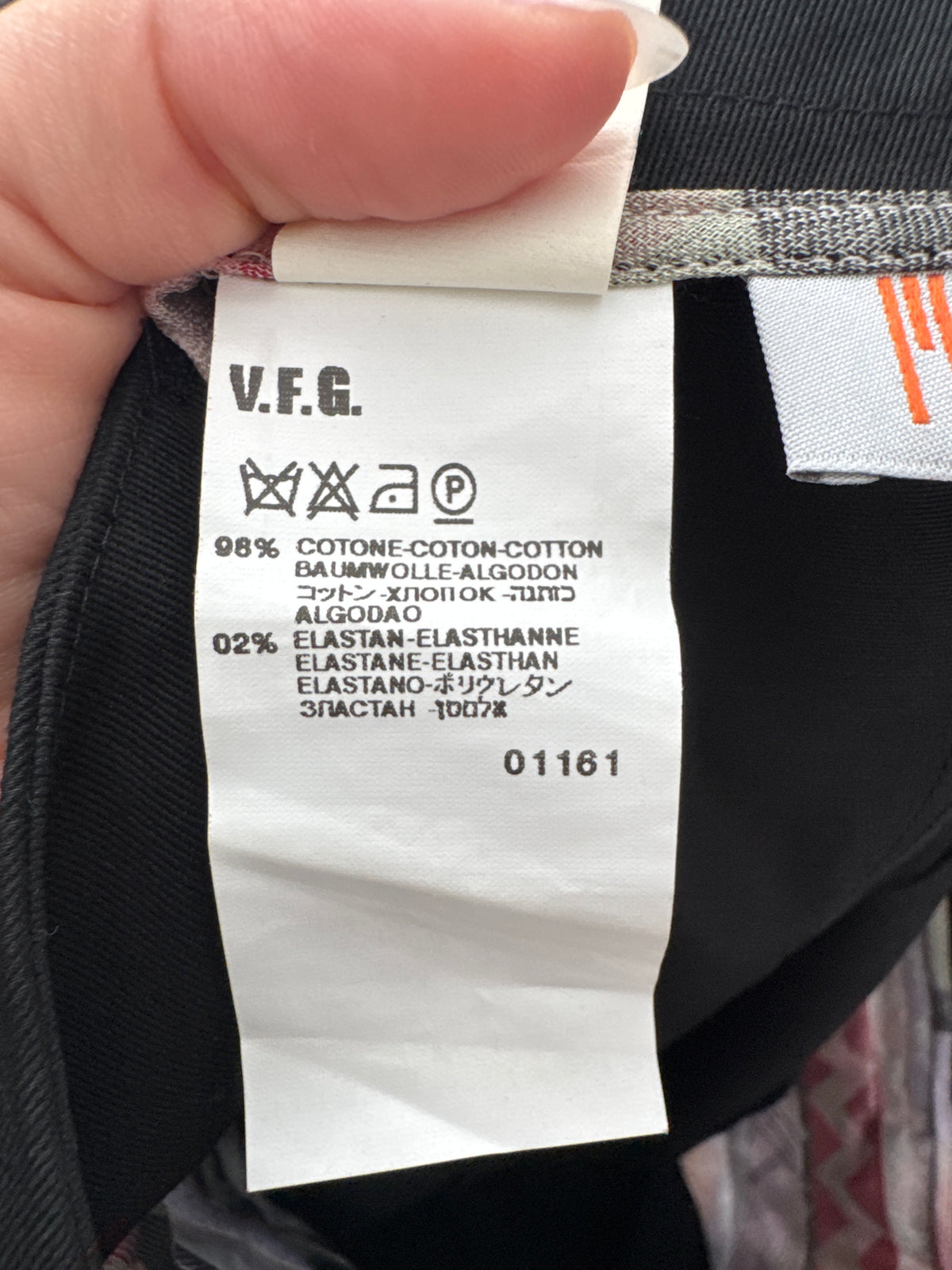 Fustă Missoni din twill negru de bumbac ultra confort în croi clasic