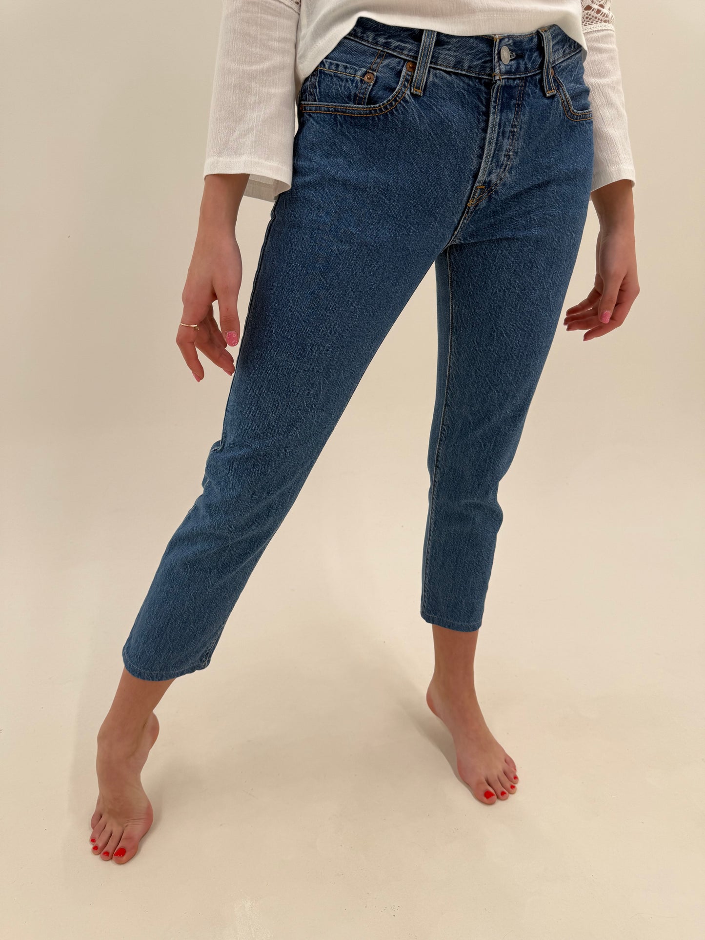 Jeans Levi’s petite 501 Customized & Tapered