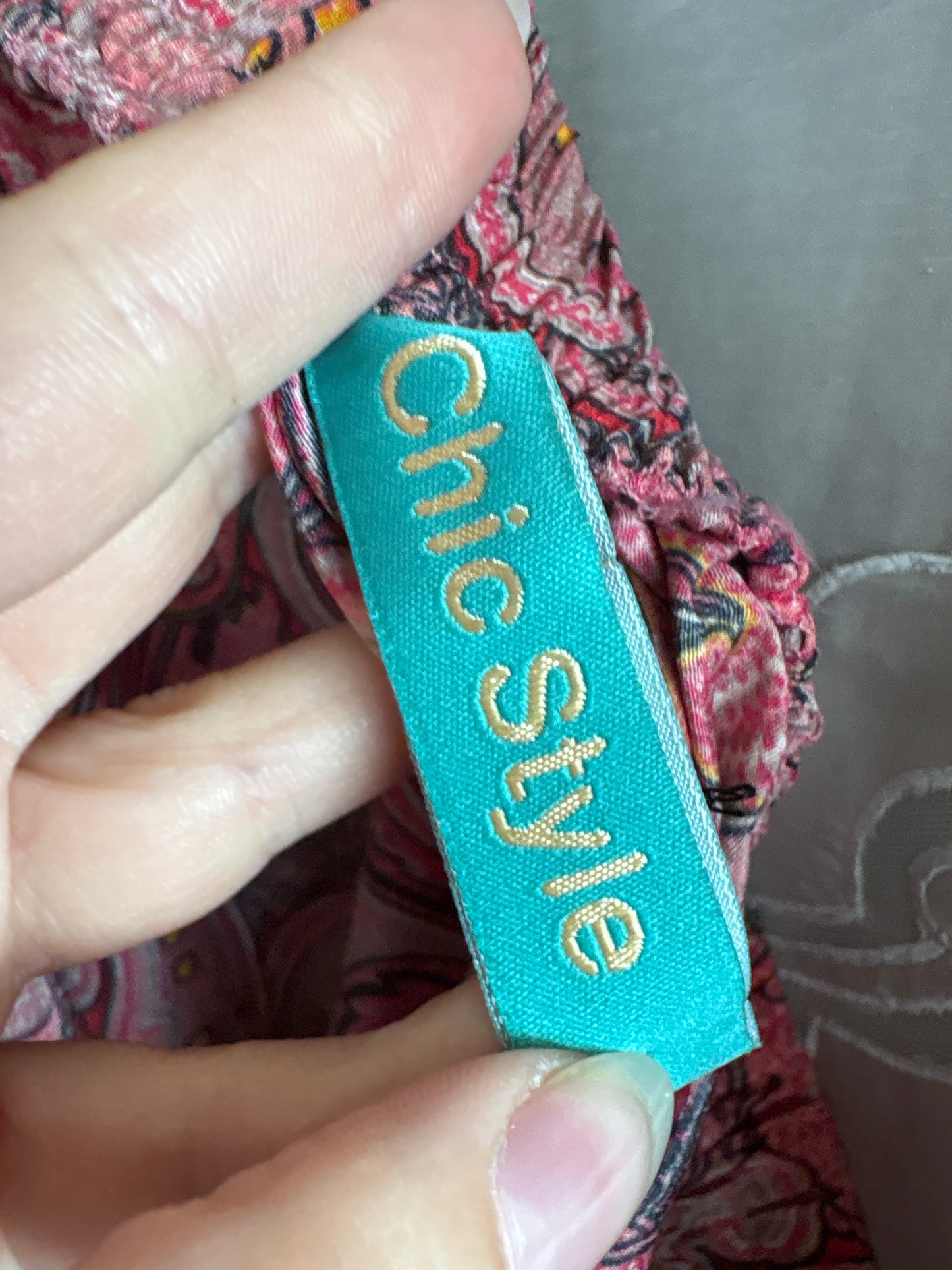 Pantaloni boho palazzo din mătase matuala cu talie ultra înaltă elastică
