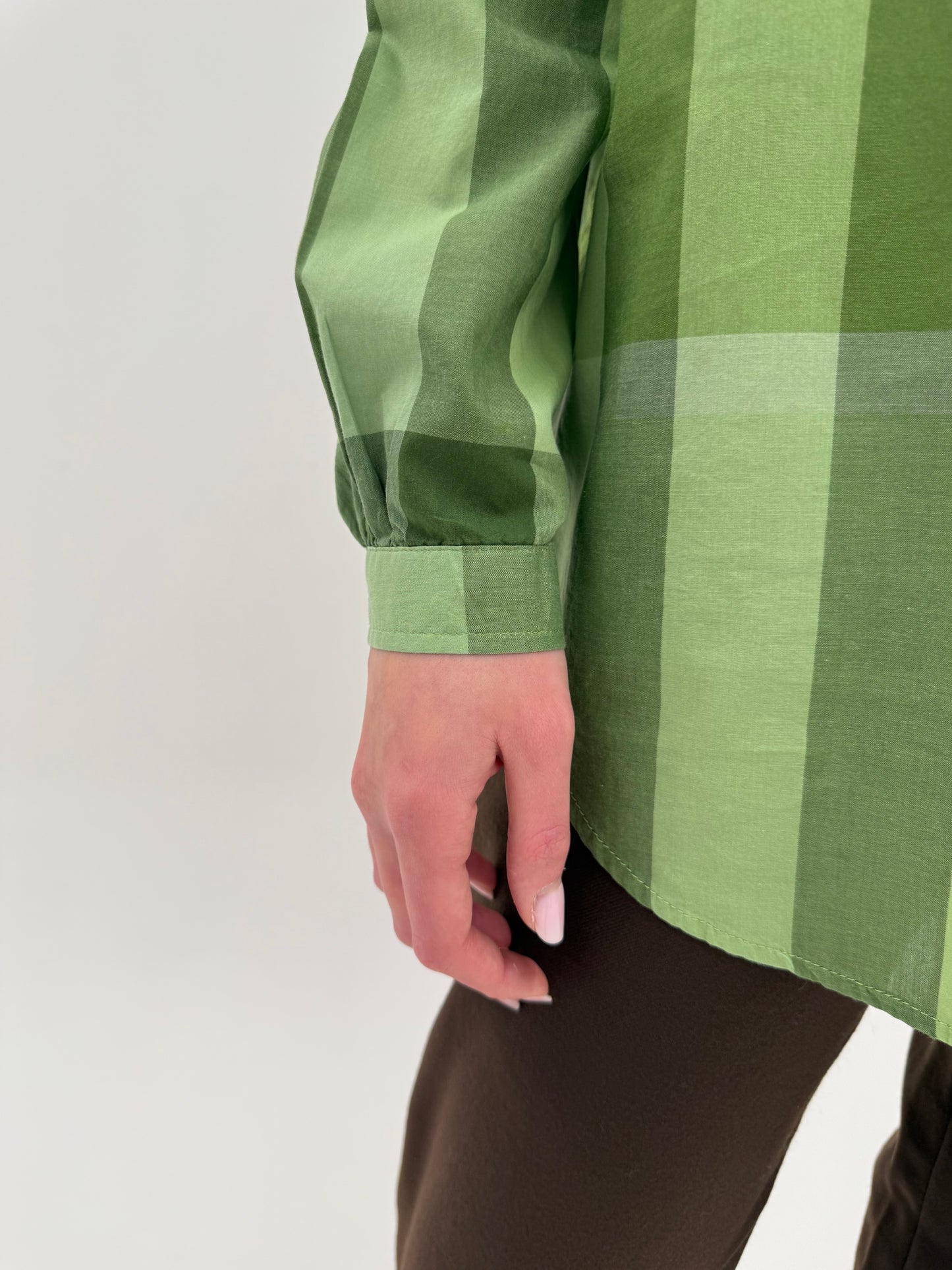 Cămașa Burberry cu print specific brandului din poplin de bumbac