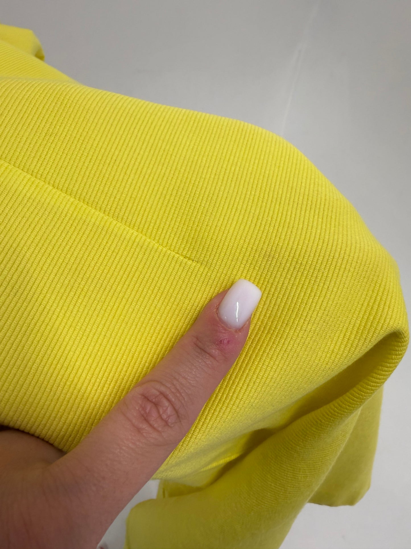 Rochie Marella by Max Mara în croi cambrat din faille de bumbac electric  yellow