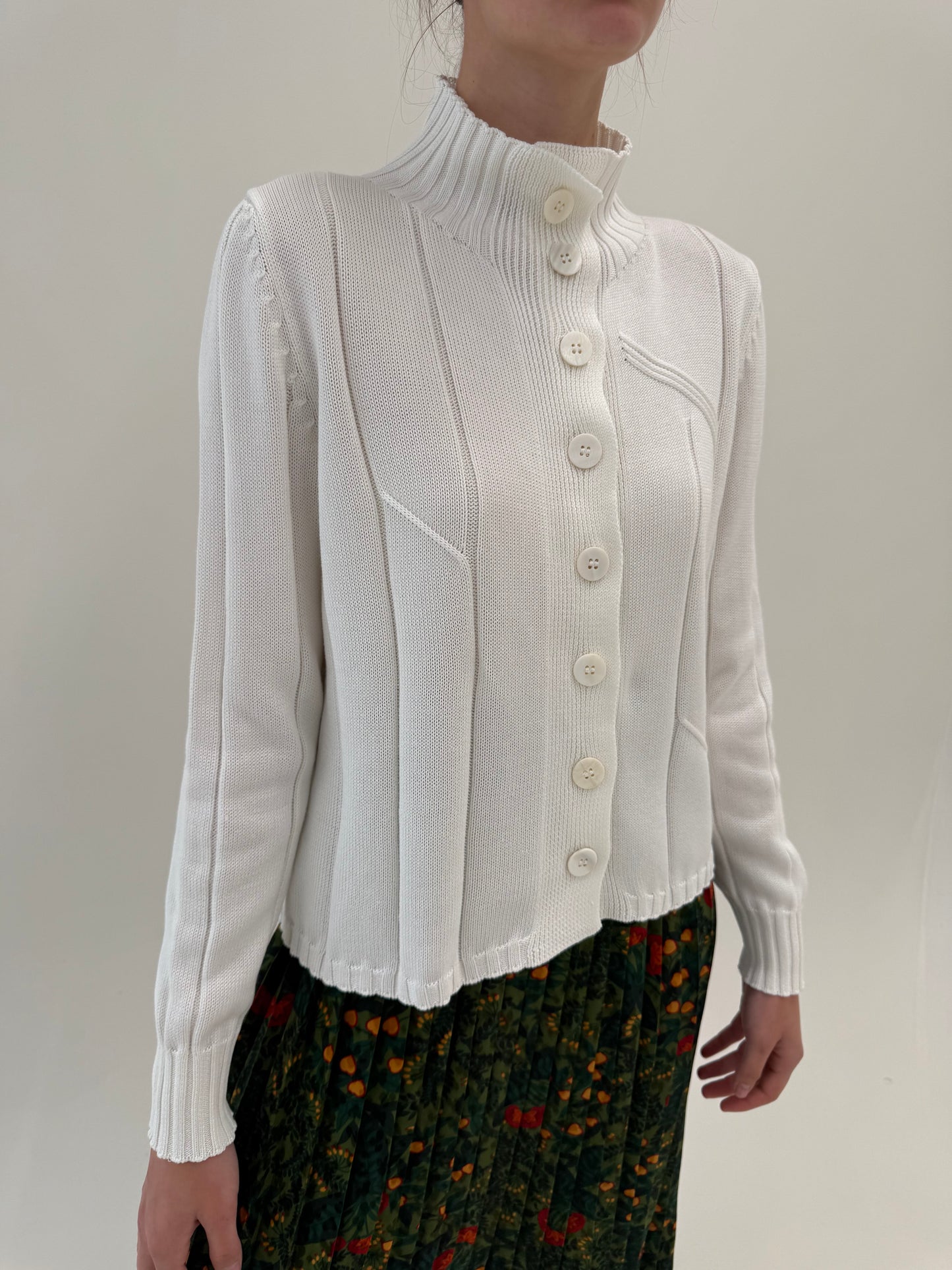 Cardigan high end italian din bumbac