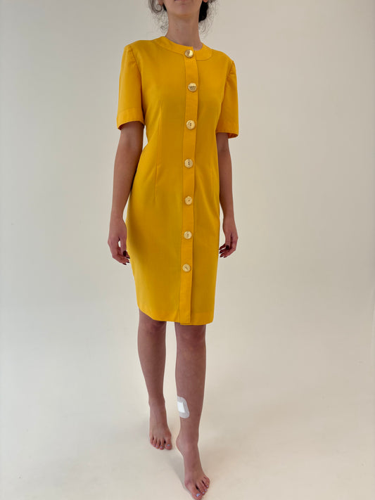 Rochie vintage nouă italiana nouă cu eticheta din lanita extrafina
