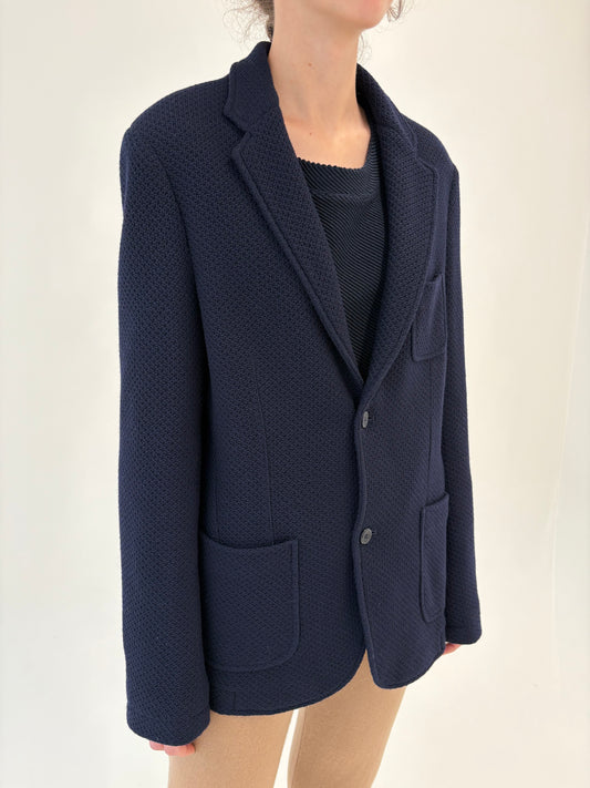Sacou de brand luxury Falconeri din tricot gros texturat de lana extrafina