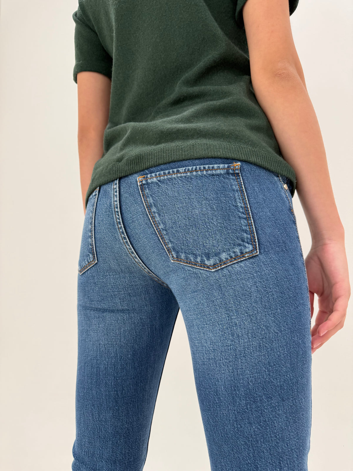 Jeans Trussardi classic wash excepționali confort ușor strech petite