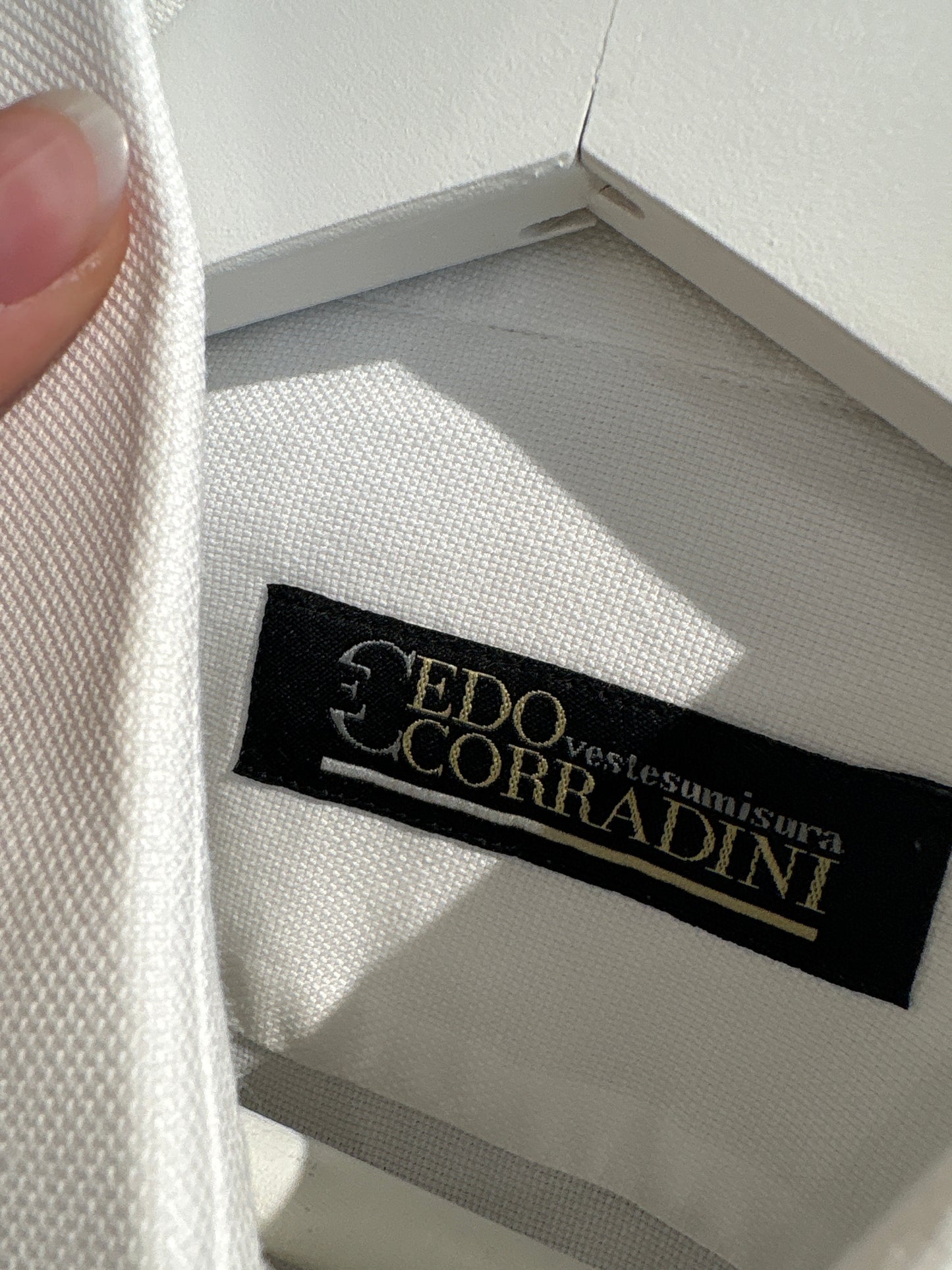 Cămașa italiană high end ușor cropped din poplin premium de bumbac